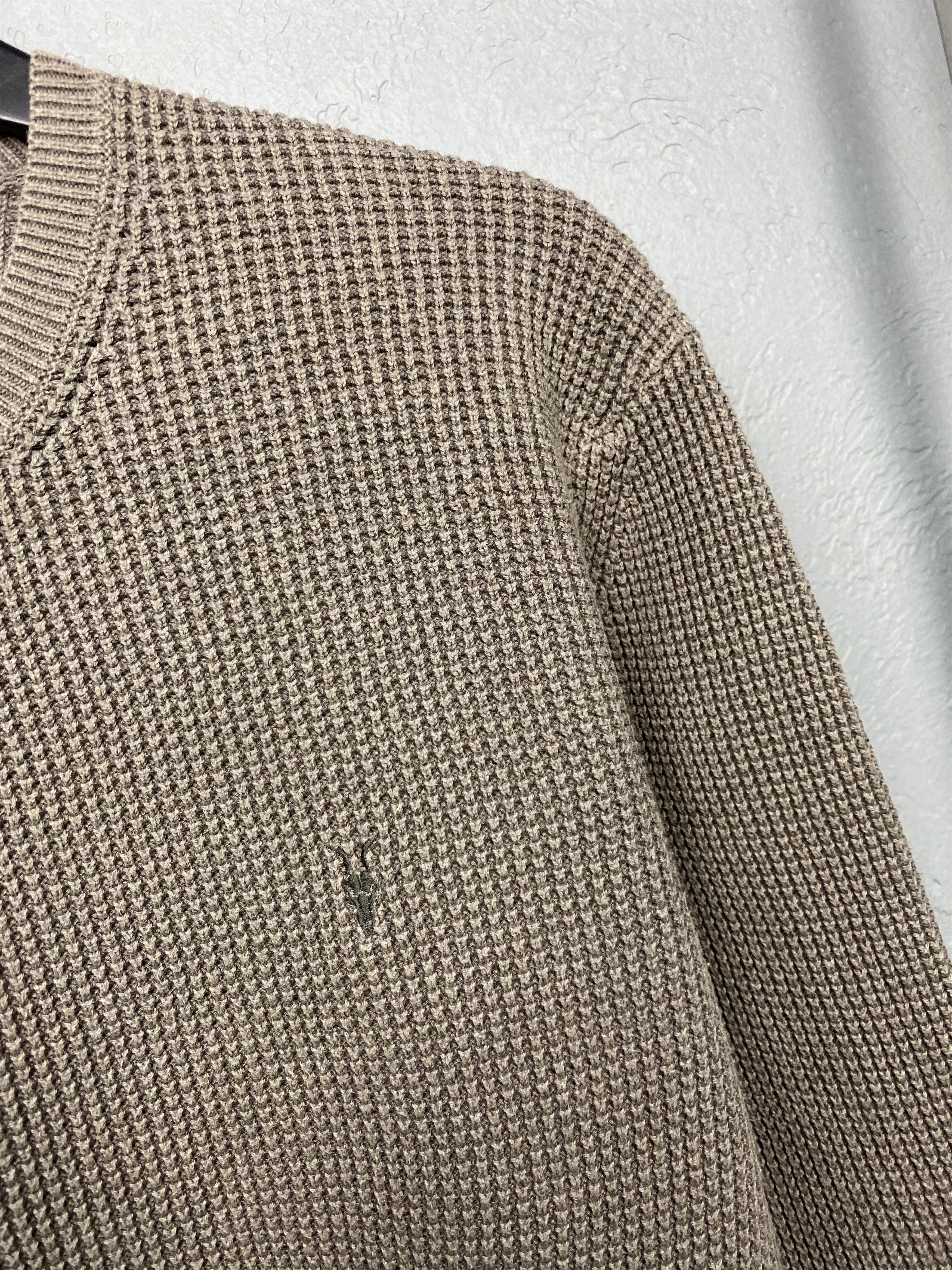 Allsaints Allsaints Vintage Mens Trias Crew Neck Knit Sweater Size US XS / EU 42 / 0 - 3 Thumbnail