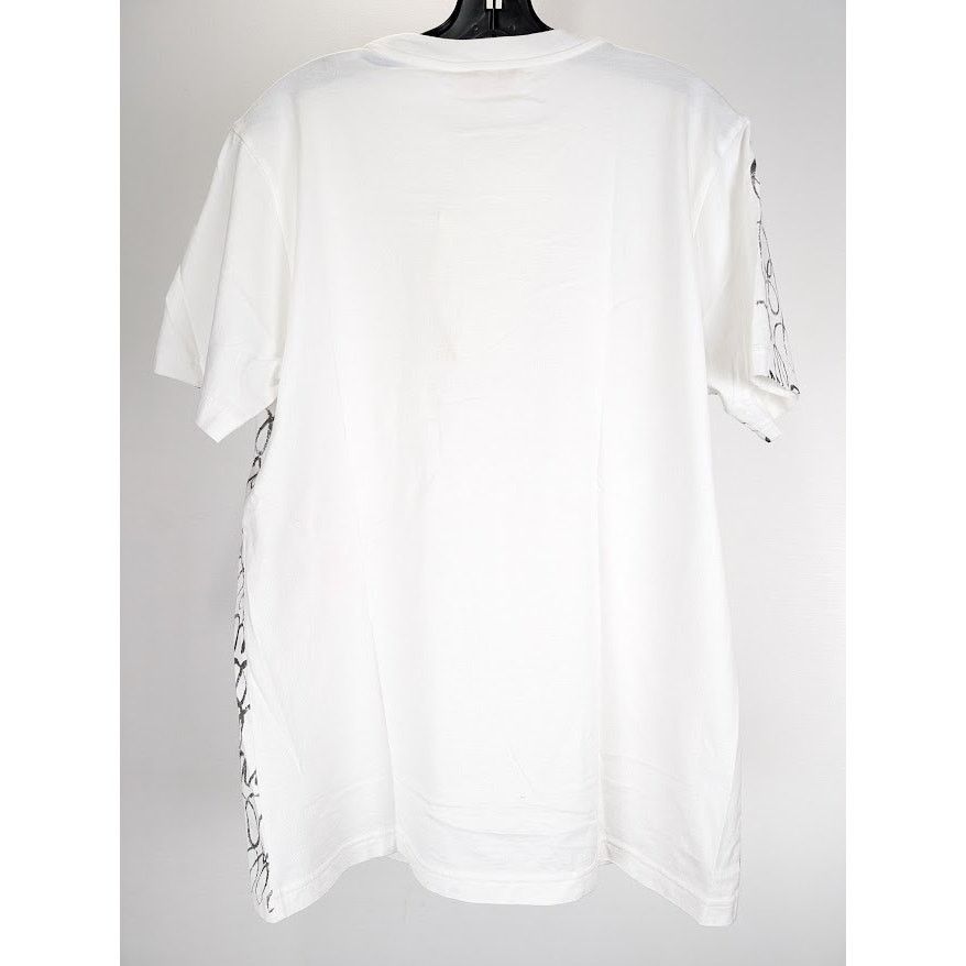 Marni o1rshd1 Scribbled Marni Organic Jersey T-Shirt in Lily White Size US M / EU 48-50 / 2 - 10 Thumbnail
