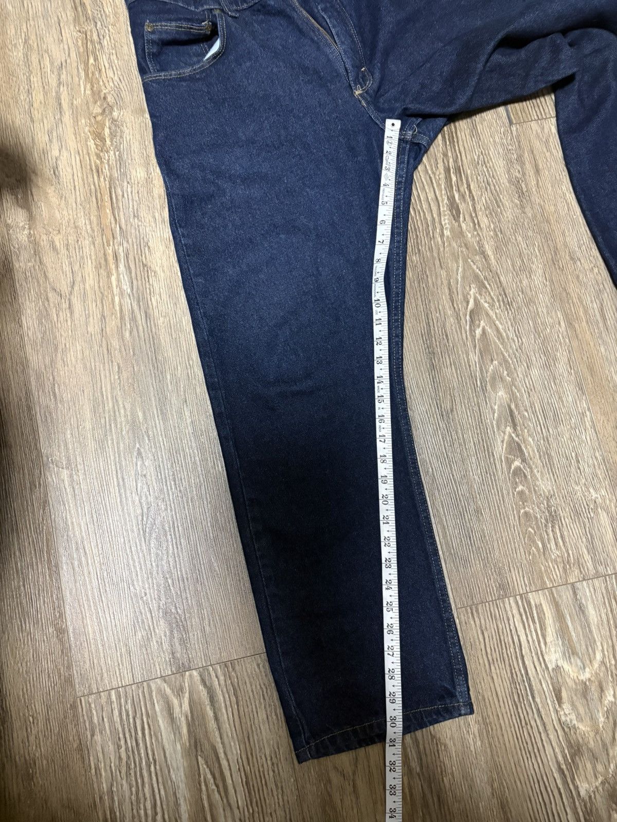 Wrangler Wrangler Regular Fit 36X29 Indigo Jeans Size US 36 / EU 52 - 3 Thumbnail