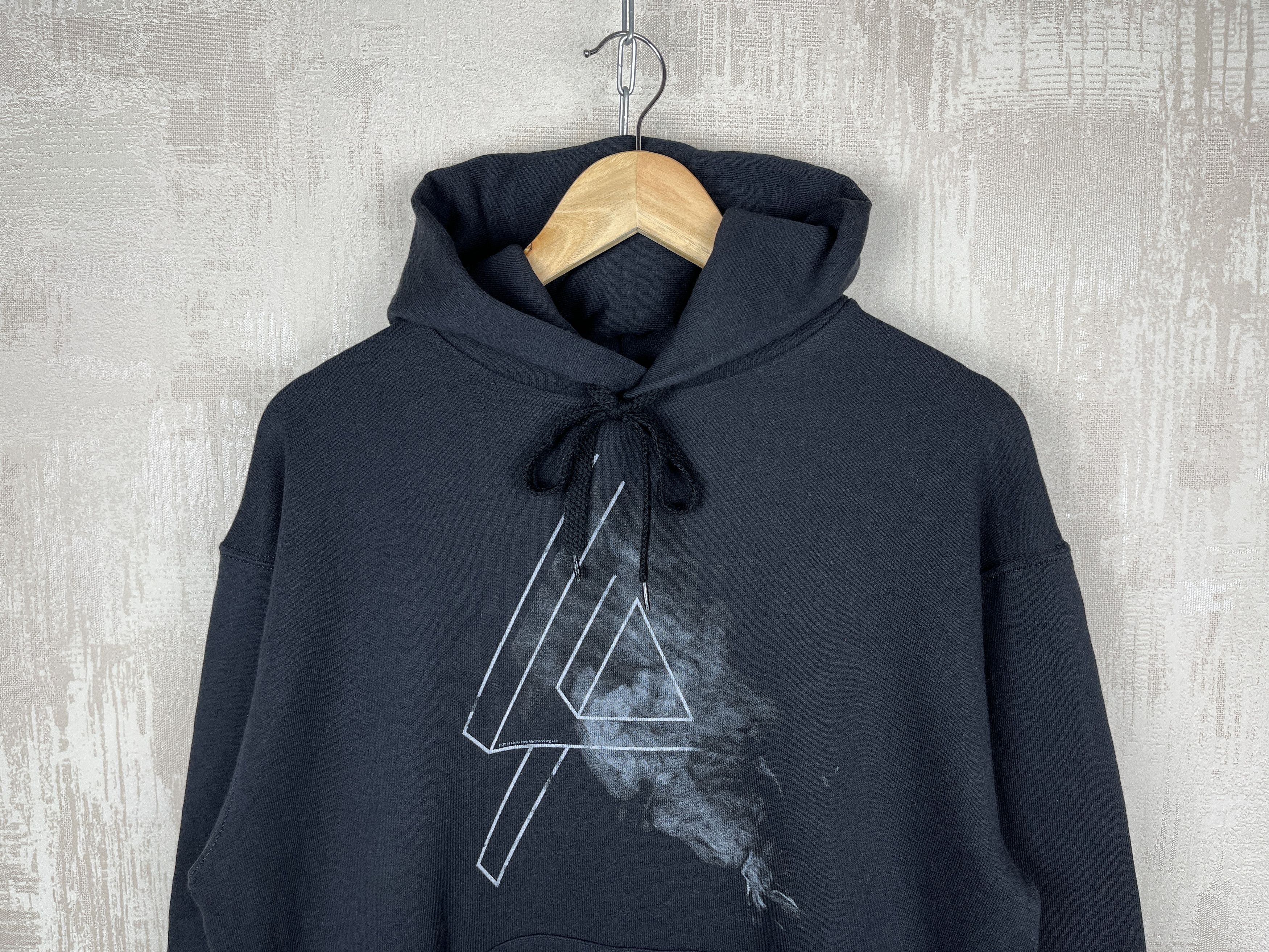 Band Tees × Gildan Linkin Park 2014 Rock Band Double Sided Print Hoodie Size US S / EU 44-46 / 1 - 9 Thumbnail