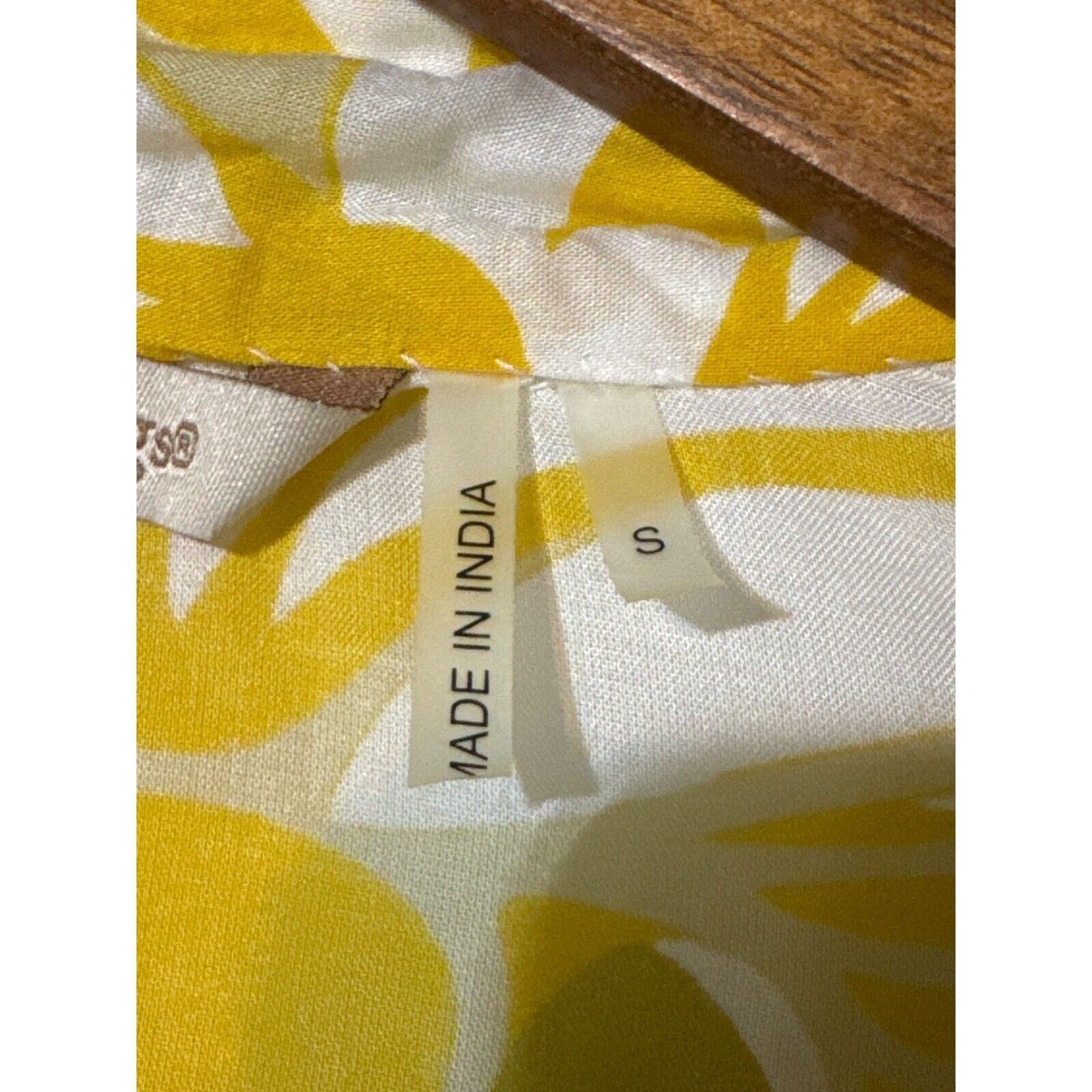 Other Soft Surroundings Shirt floral Yellow/Green/Cream Large Size S / US 4 / IT 40 - 6 Thumbnail
