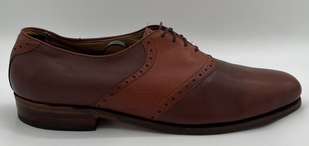 Allen Edmonds Allen Edmonds MONTE CARLO Size 9AA Brown Leather & Snakeskin Size US 9 / EU 42 - 8 Thumbnail