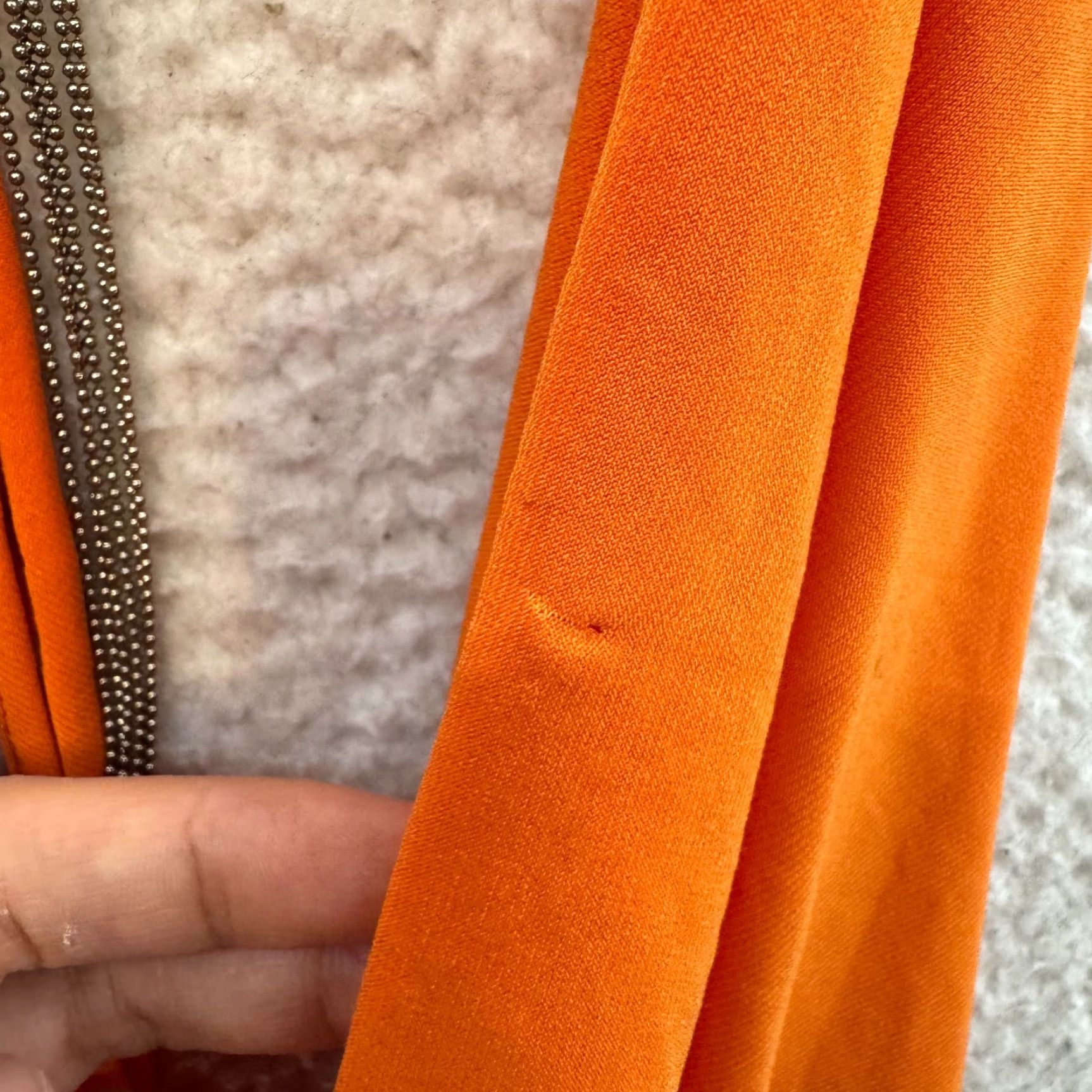 Vintage VINTAGE 90s Y2K Demore Mini Dress Orange 2 Piece Plunge Bodycon Club Rave Womens S Small XS Size S / US 4 / IT 40 - 4 Thumbnail