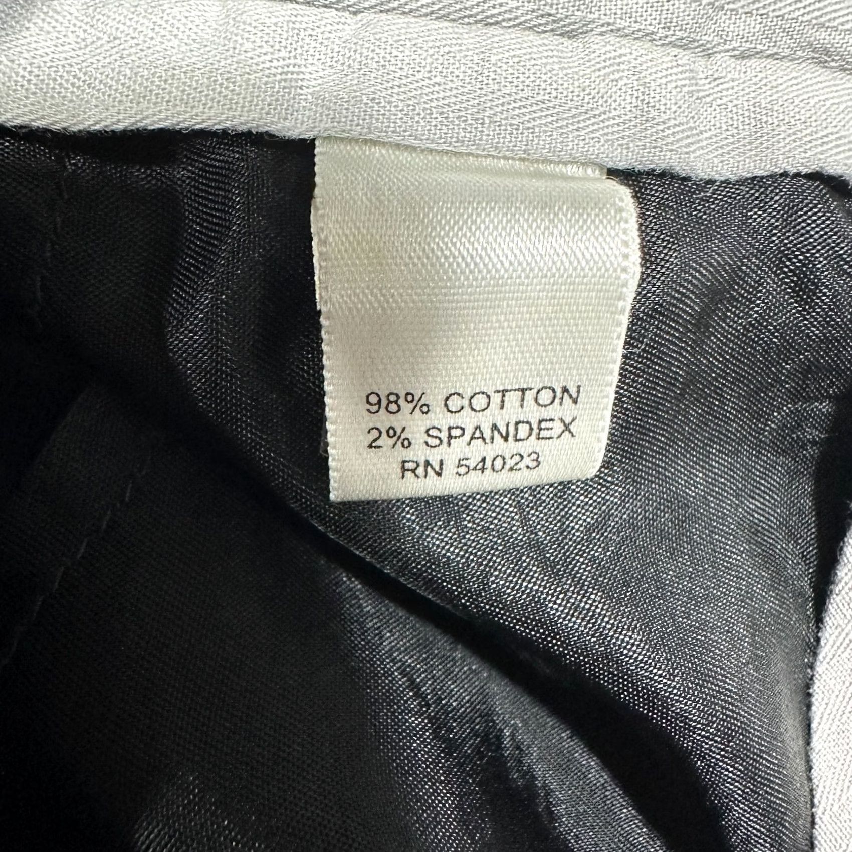Banana Republic Banana Republic Pants Womens 4 Martin-Fit Blue Cotton Stretch Chino Zipper Cuffed Straight Inseam 24.5in Regular 27in Waist Womens Size 27" / US 4 / IT 40 - 6 Thumbnail