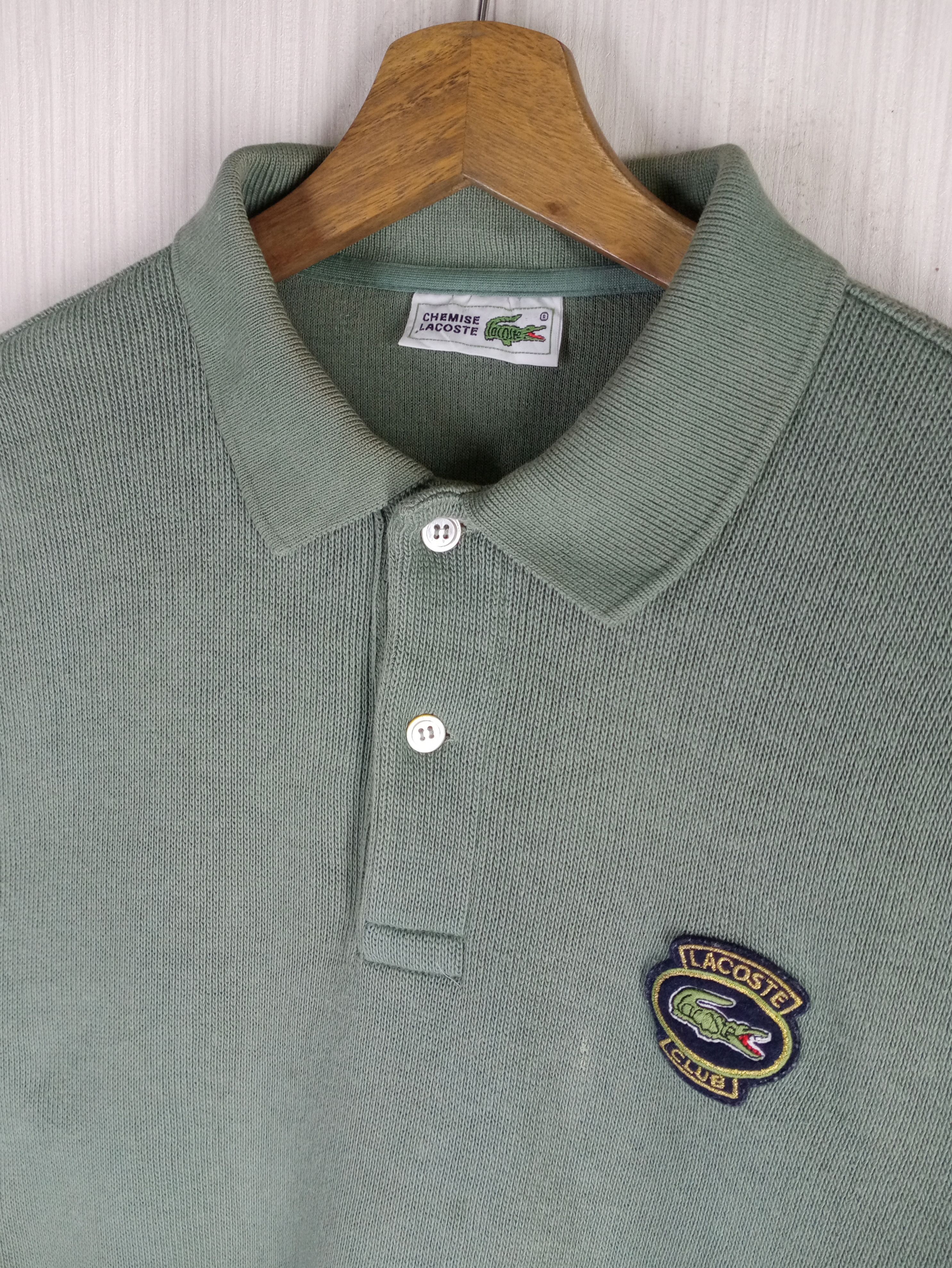 Lacoste × Vintage Rare Vintage 90s Lacoste Knitwear Sweater Size US M / EU 48-50 / 2 - 3 Thumbnail