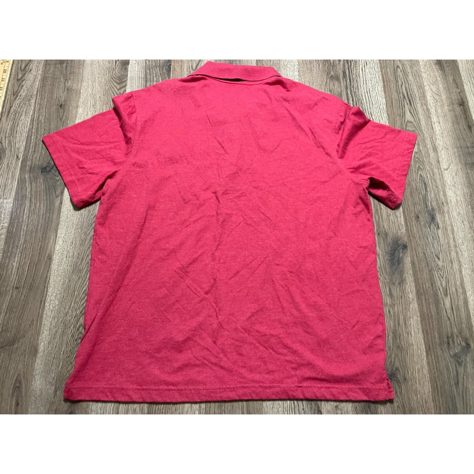 George George Shirt Mens Large Polo Short Sleeve Red Shirt Polo Casual Modern Men L Red George Shirt Polo Short Sleeve Casual Modern 1990s? Wait no. Size US L / EU 52-54 / 3 - 2 Thumbnail