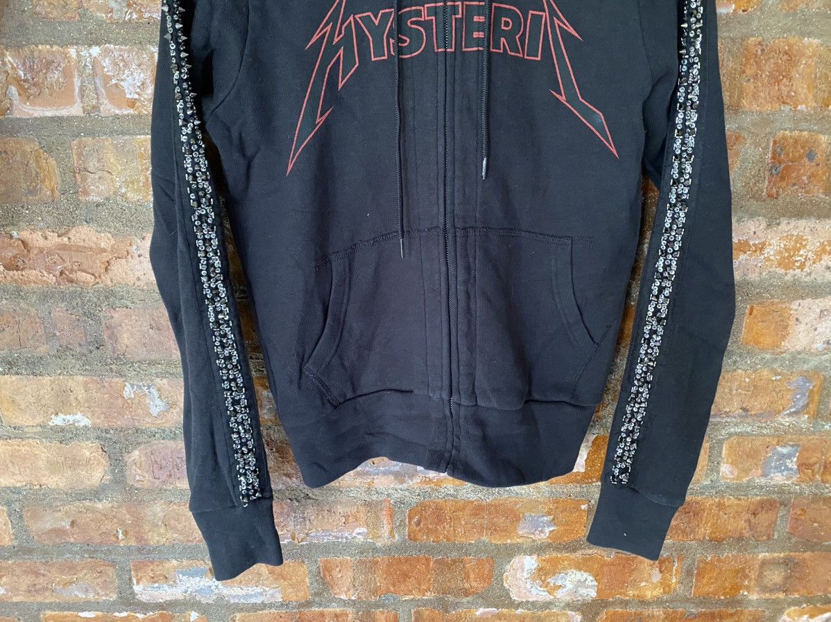 Hysteric Glamour HYSTERIC metalica Punk Studs and spike hoodie Size S / US 4 / IT 40 - 4 Thumbnail