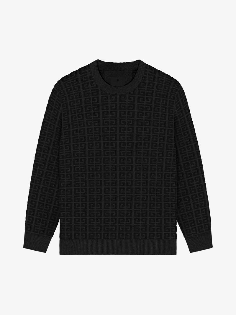 Givenchy o1w1db10426 Crew Neck Jumper in Black Size US L / EU 52-54 / 3 - 1 Thumbnail