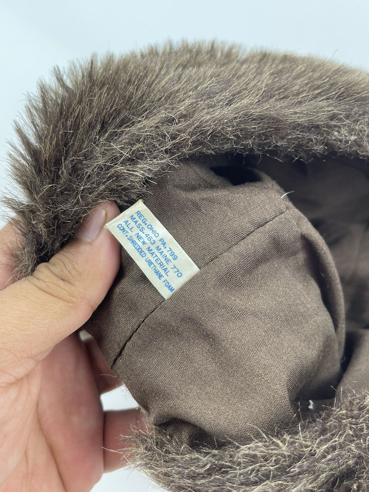 Japanese Brand made in japan fur hat with tail Size ONE SIZE - 6 Thumbnail