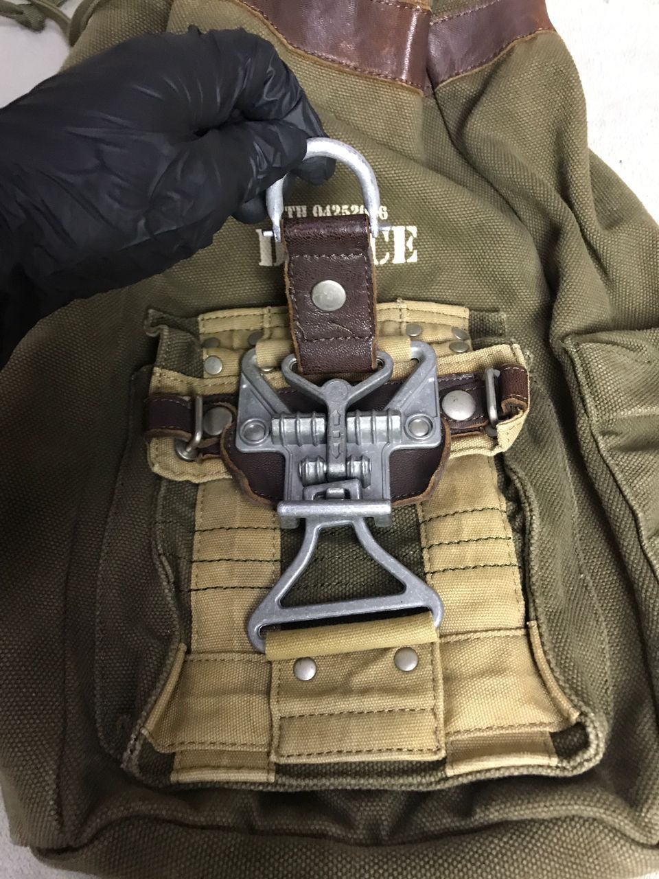Japanese Brand × Vintage Vintage Military Sack BackPack Size ONE SIZE - 12 Thumbnail