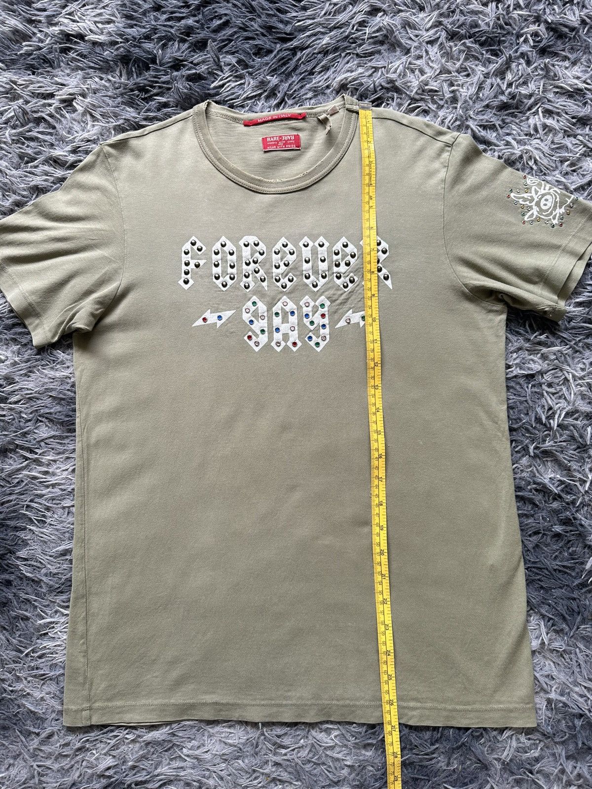 Replay RARE - RARE '' Forever Gay '' slogan tee Size US M / EU 48-50 / 2 - 11 Thumbnail