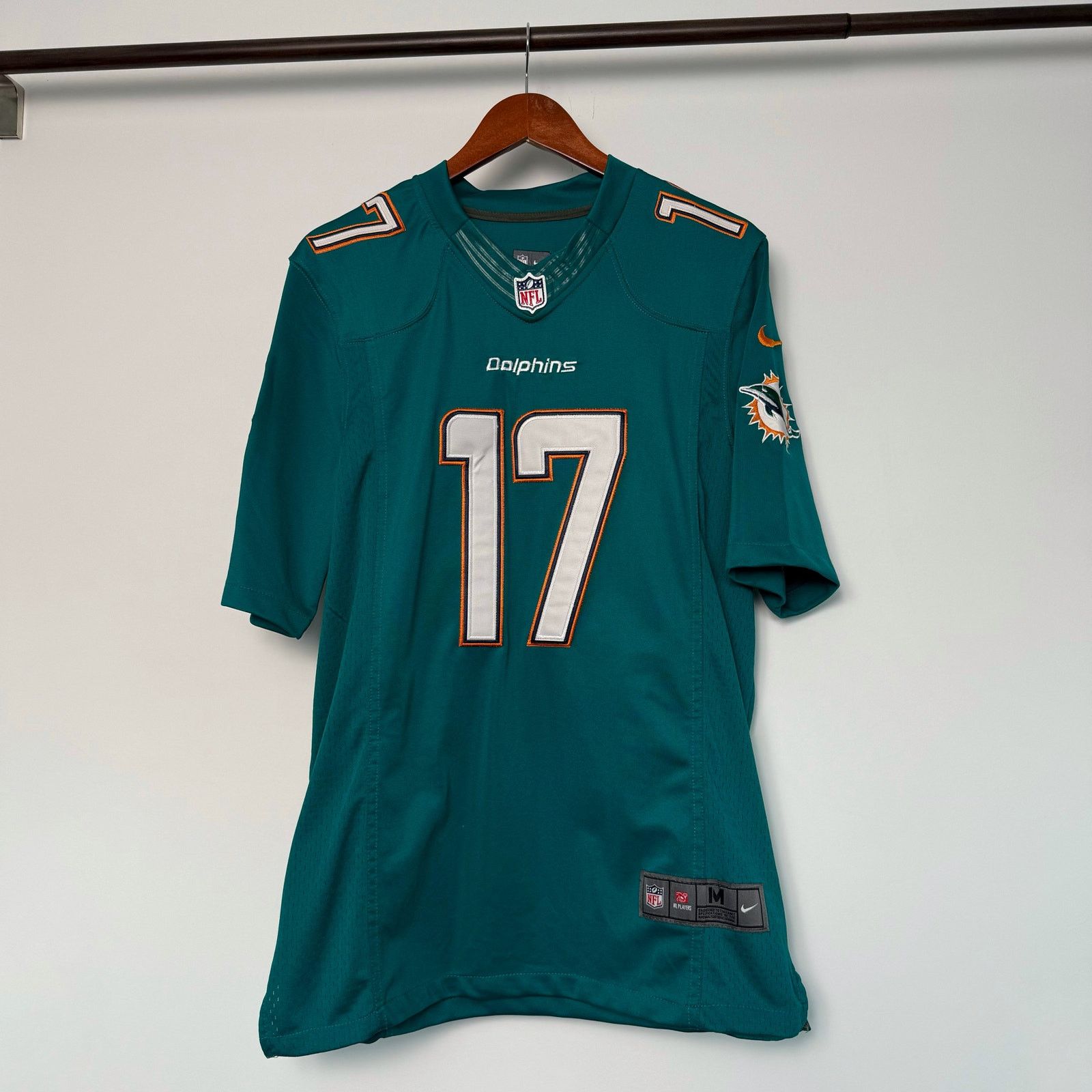 NFL × Nike MIAMI DOLPHINS NIKE NFL ON FIELD TANNEHILL FOOTBALL JERSEY Size US M / EU 48-50 / 2 - 2 Thumbnail