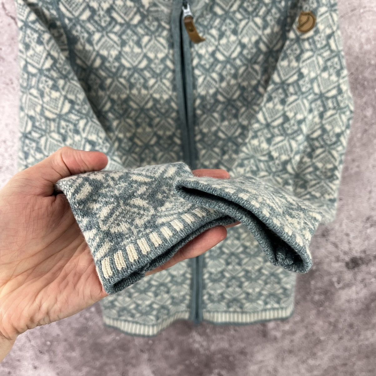 Fjallraven Fjallraven Woman’s Snow Cardigan Zip Wool Jacket Size M Size M / US 6-8 / IT 42-44 - 10 Thumbnail