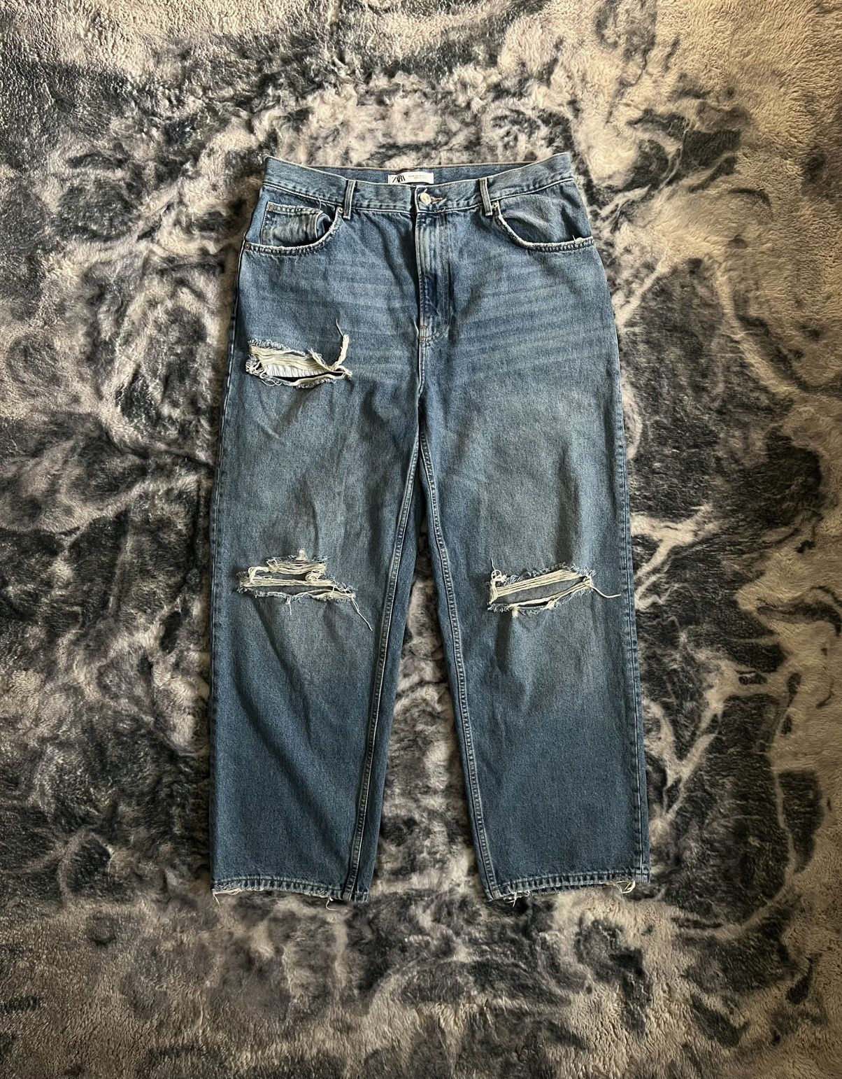 Zara Zara Denim Jeans Size US 34 / EU 50 - 1 Thumbnail
