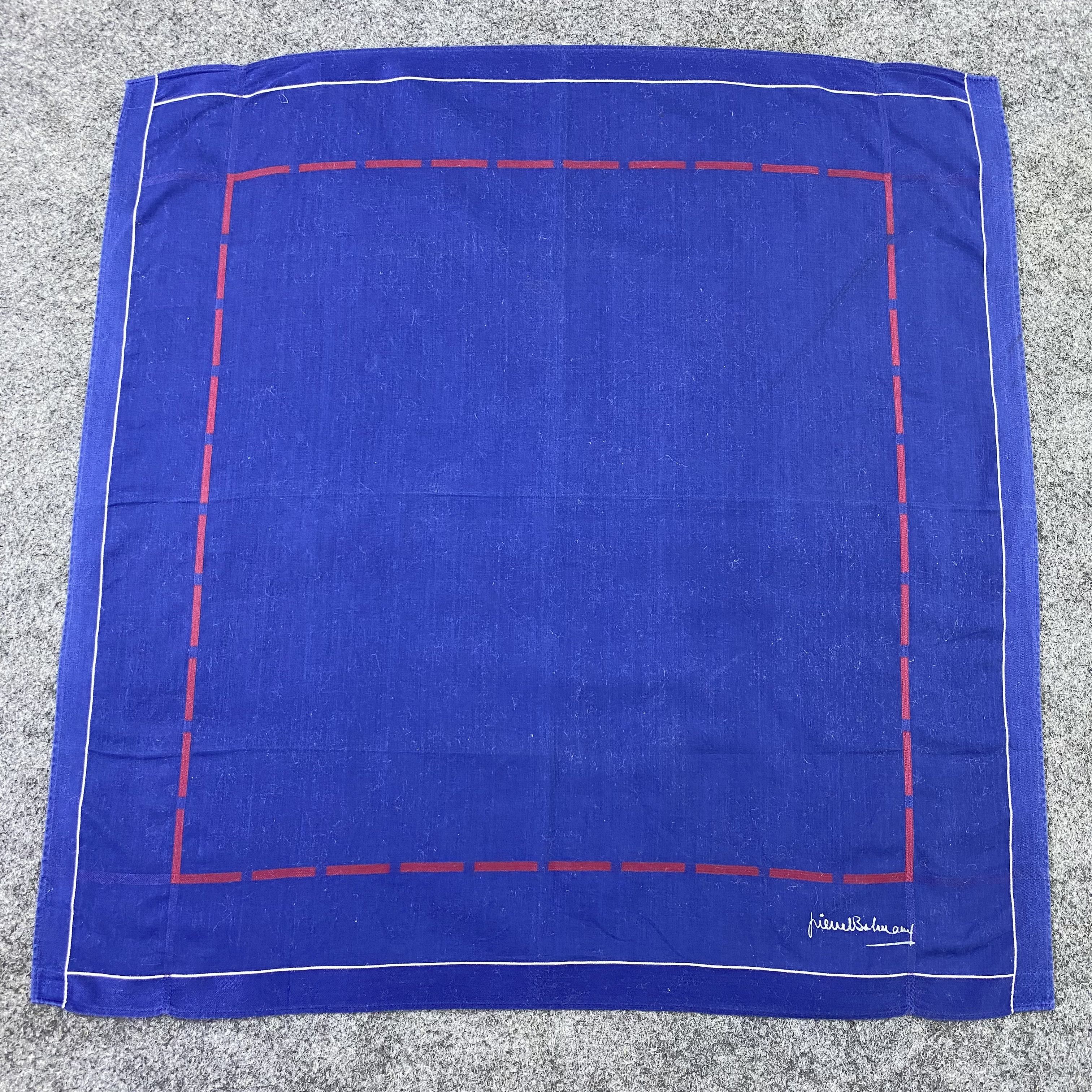 Pierre Balmain Pierre Balmain Handkerchief / Bandana / Neckerchief-B593 Size ONE SIZE - 3 Thumbnail