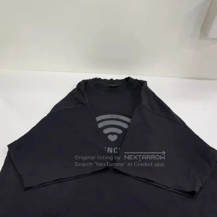 Balenciaga Balenciaga Men's Black Logo Print Short Sleeve T. Size US S / EU 44-46 / 1 - 2 Thumbnail