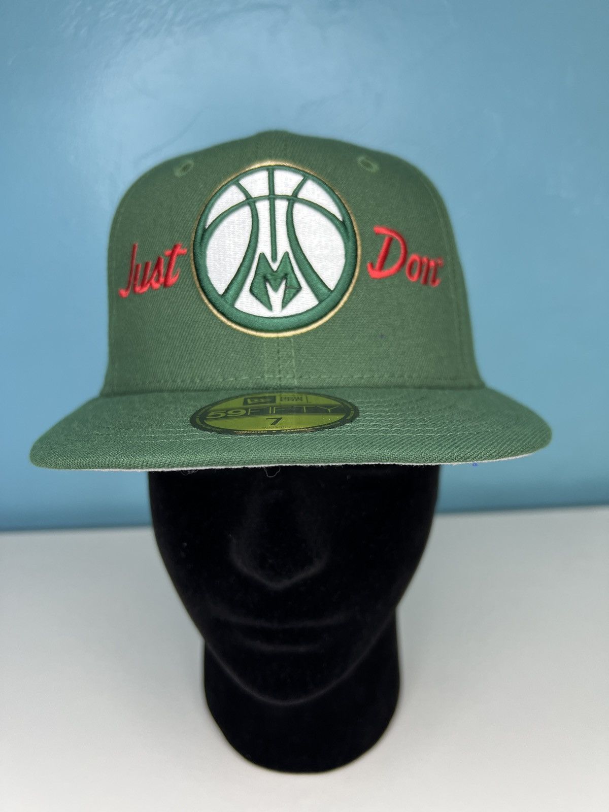 Just Don NBA Just Don X Milwaukee Bucks New Era Fitted 7 Size ONE SIZE - 1 Thumbnail