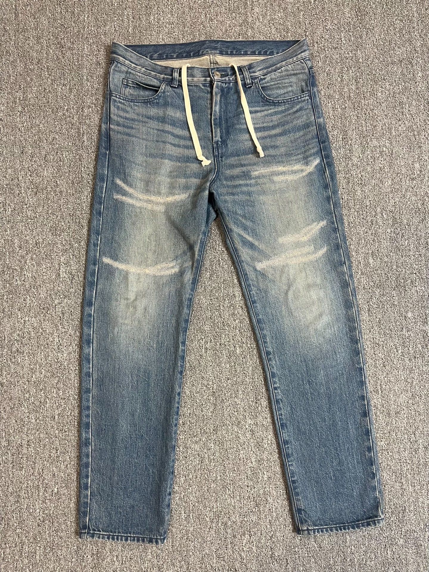Beams Japan BEAMS JAPAN Vintage Washed Slim Denim Pants Size US 28 / EU 44 - 1 Thumbnail