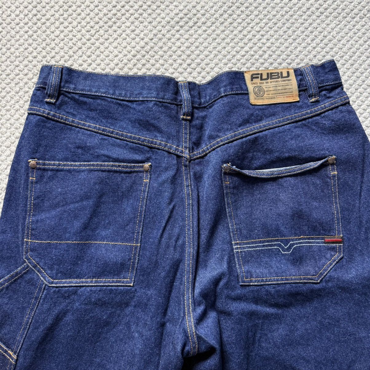 Fubu 90s Vintage FUBU denim jean shorts Men’s W42 Size US 42 / EU 58 - 7 Thumbnail