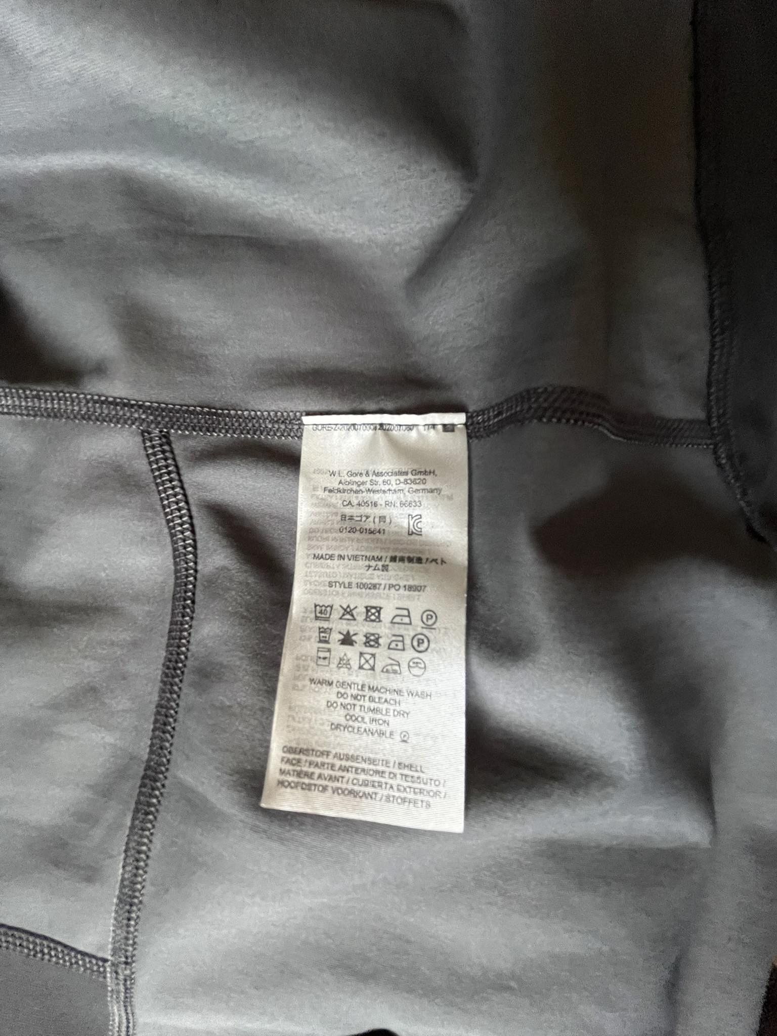 GOREWEAR Gore windstopper light running run hiking bike Size US S / EU 44-46 / 1 - 5 Thumbnail