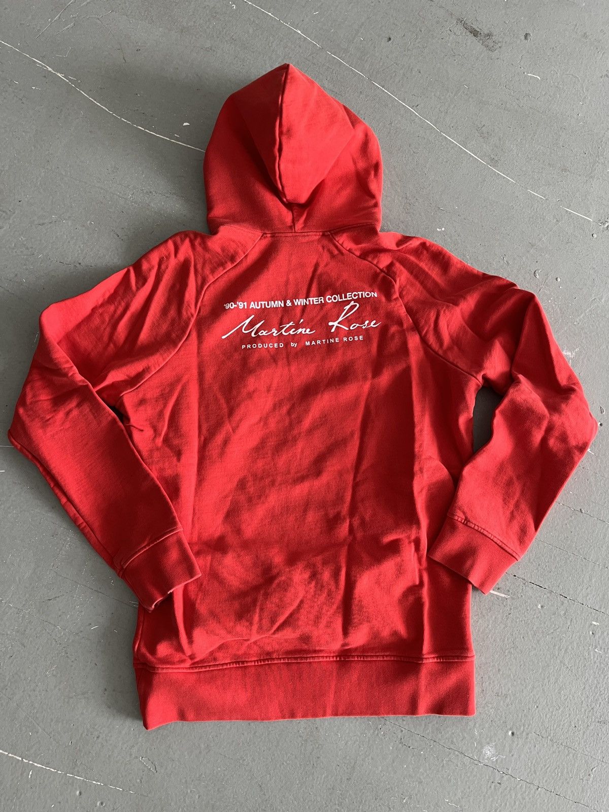 Martine Rose Martine Rose ‘90-‘91 Autumn and Winter Hoodie (unisex) Size US S / EU 44-46 / 1 - 1 Thumbnail