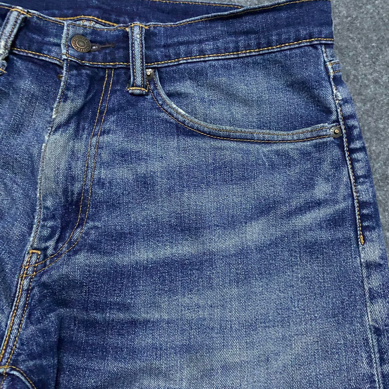 If Six Was Nine 💥Best Offer💥Vintage Levis 505 Distressed Denim Size US 34 / EU 50 - 7 Thumbnail