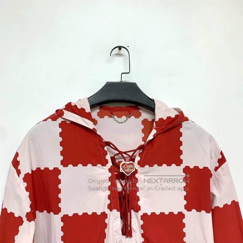 Louis Vuitton Louis Vuitton White and Red Chessboard Dash jacket Size US S / EU 44-46 / 1 - 7 Thumbnail
