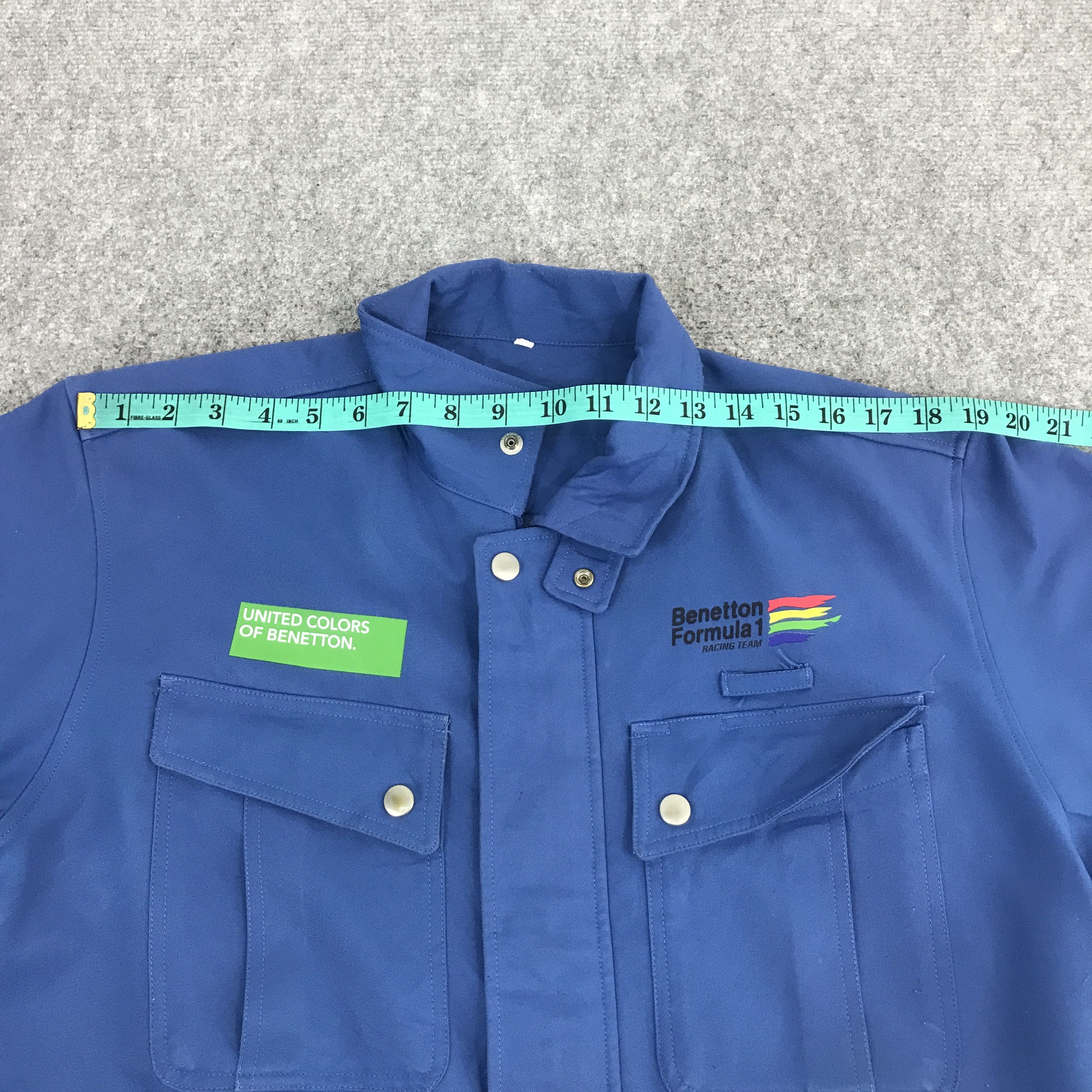 Japanese Brand × United Colors Of Benetton Vtg benetton formula 1 racing works jacket Size US M / EU 48-50 / 2 - 5 Thumbnail