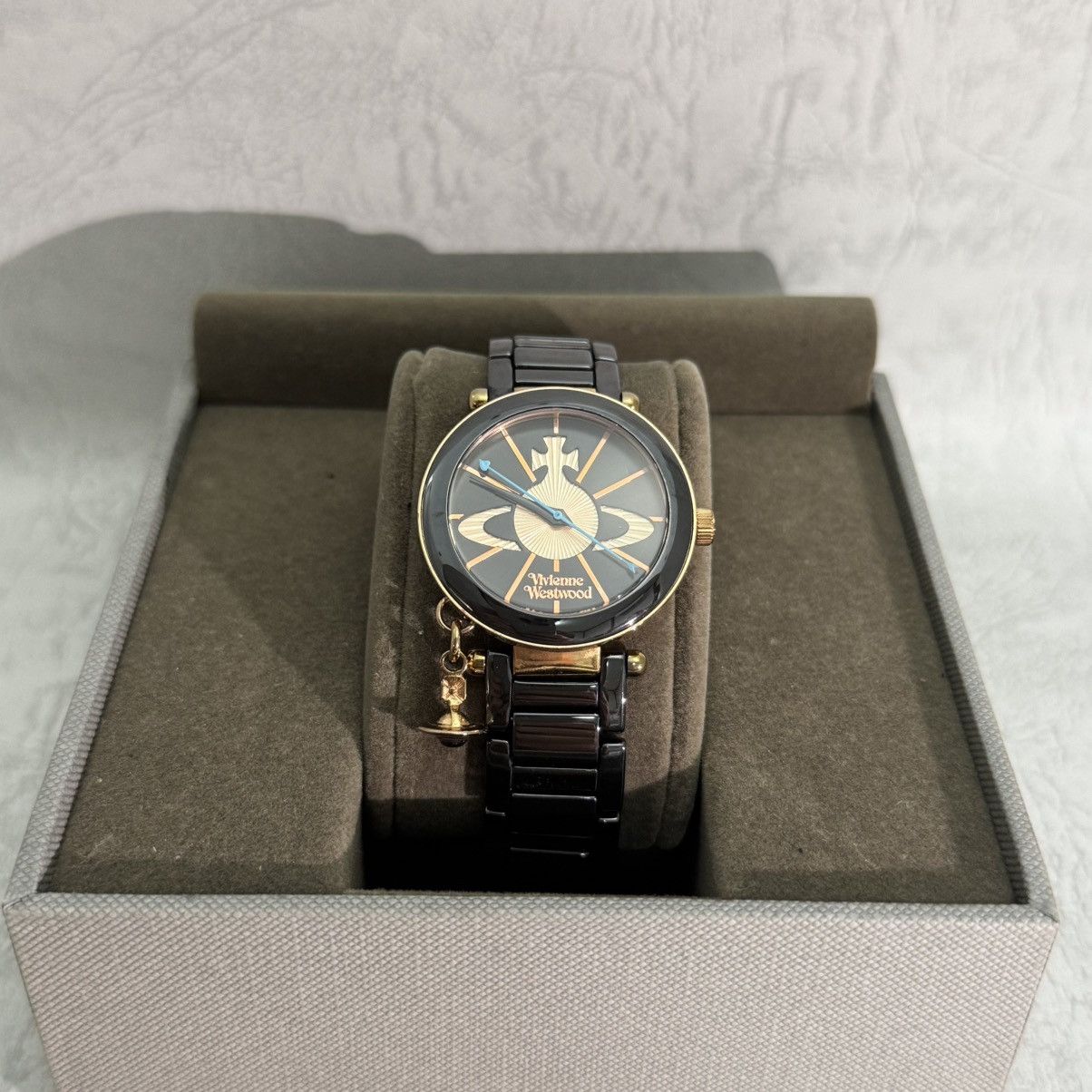 Vivienne Westwood Vivienne westwood Black Orb Belt Watch Size ONE SIZE - 3 Thumbnail