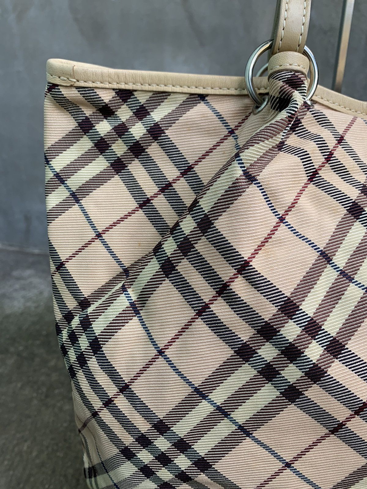 Burberry Blue Label Nova Check Tote Bag Size ONE SIZE - 8 Thumbnail