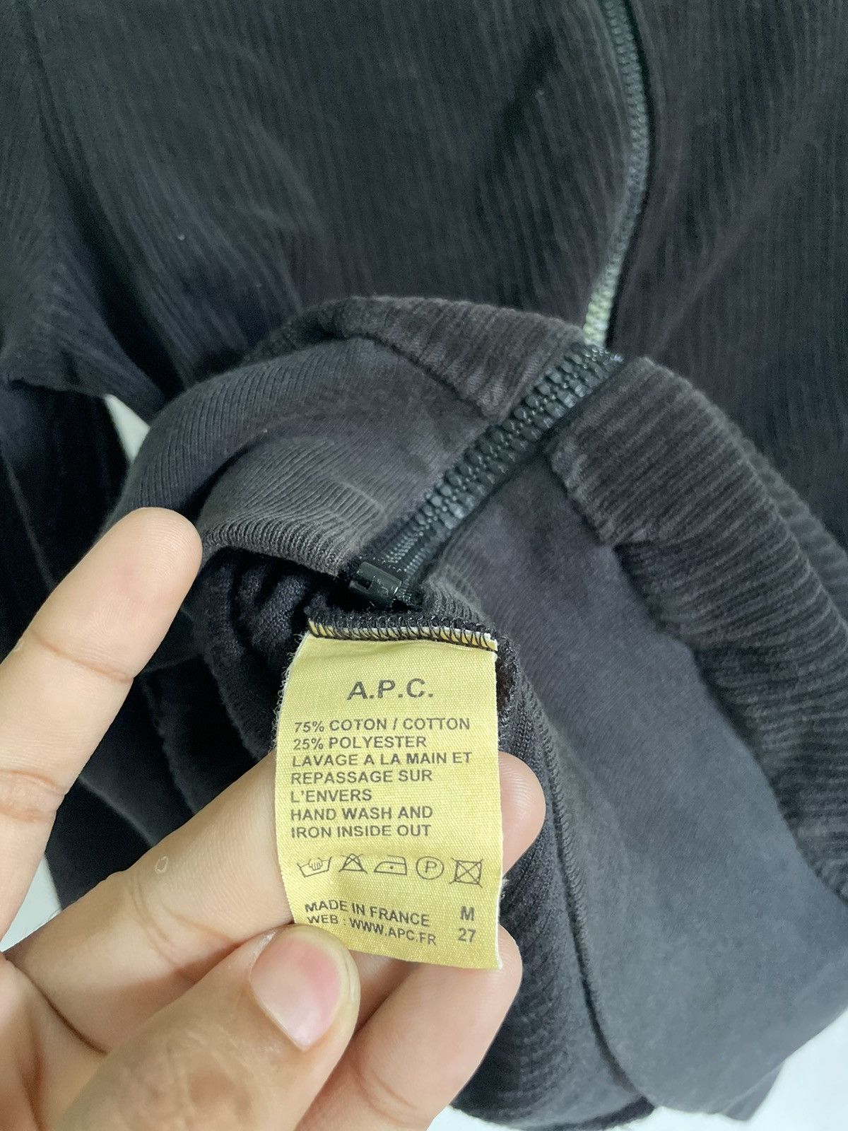 A.P.C. × Designer A.P.C Corduroy Zipped Jacket Size S / US 4 / IT 40 - 8 Thumbnail