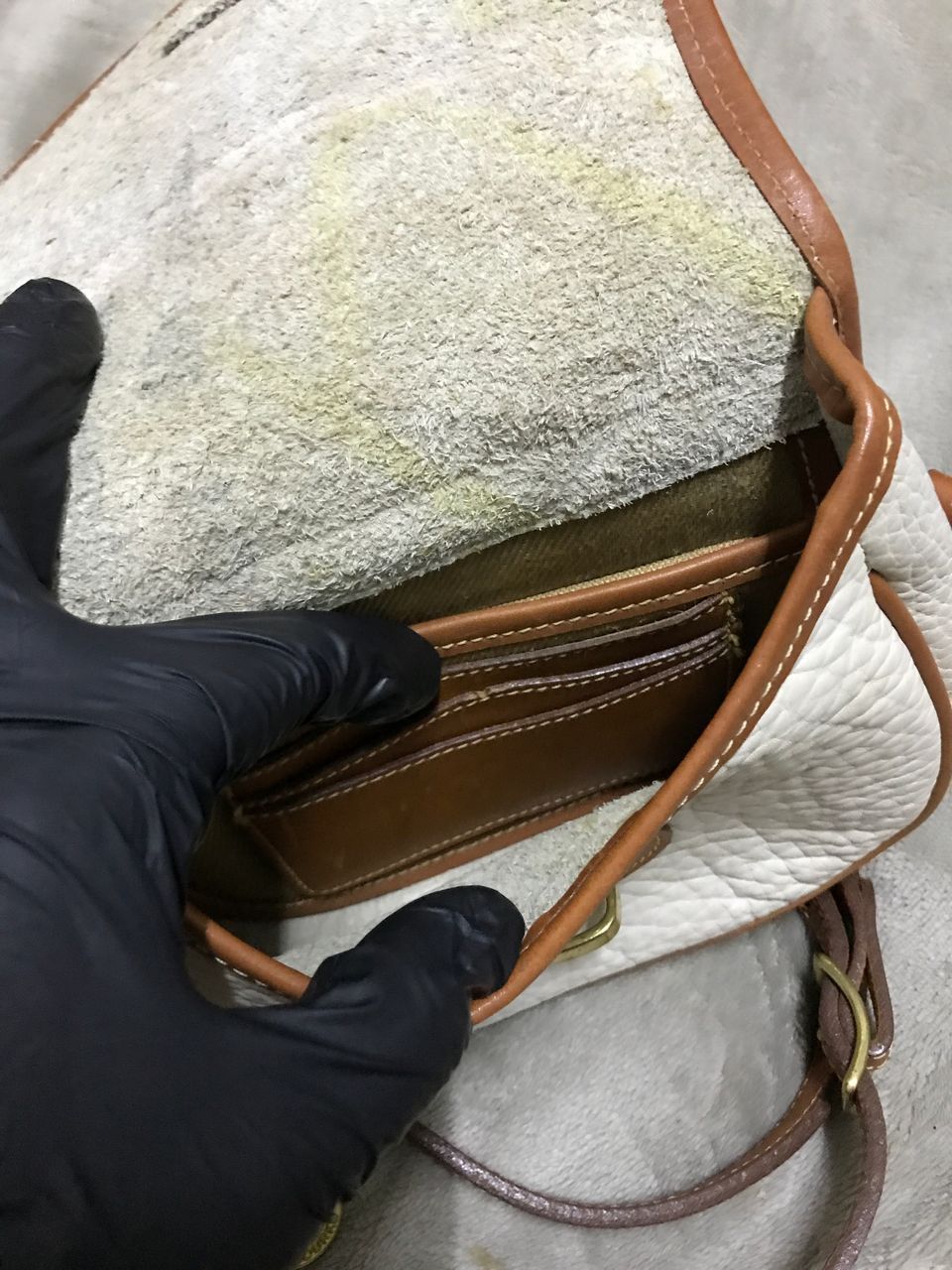 Dooney & Bourke × Japanese Brand × Vintage Vintage Dooney&Bourke Full Leather Mini Shoulder Bag Size ONE SIZE - 16 Thumbnail