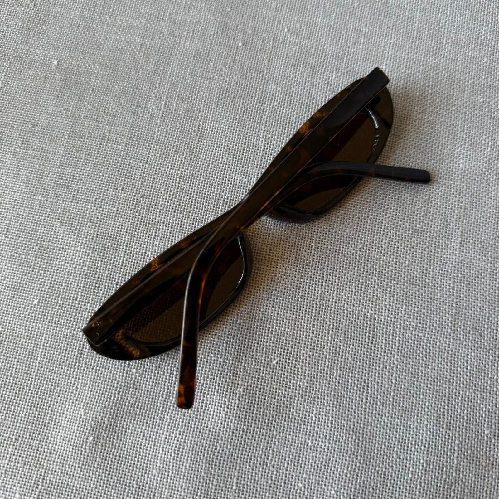 Other Skinny thin tortoise frame sunglasses MENS2 Size ONE SIZE - 5 Thumbnail