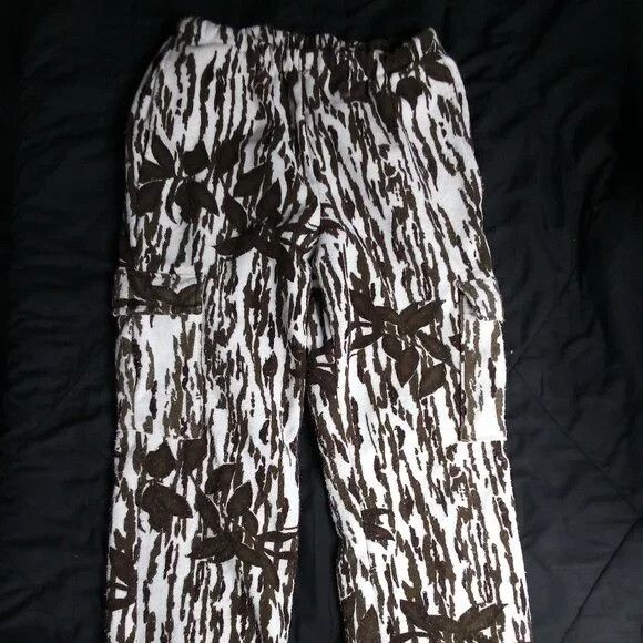 Realtree Vintage Realtree Camo Fleece Jacket + Cargo Pants Suit Size US M / EU 48-50 / 2 - 7 Thumbnail