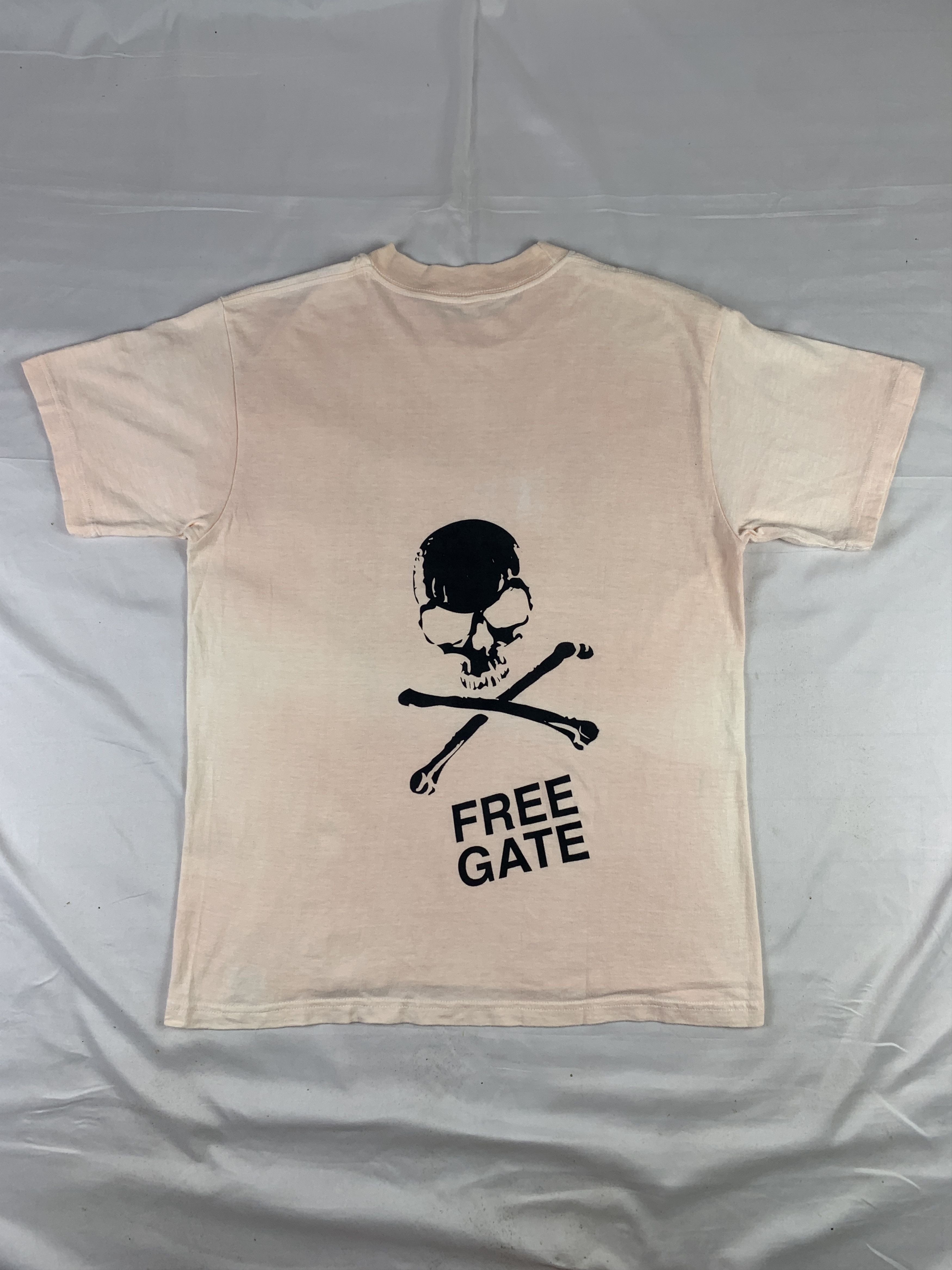 Japanese Brand Free Gate Soft Pink Punk Tee (S) Size US S / EU 44-46 / 1 - 1 Thumbnail