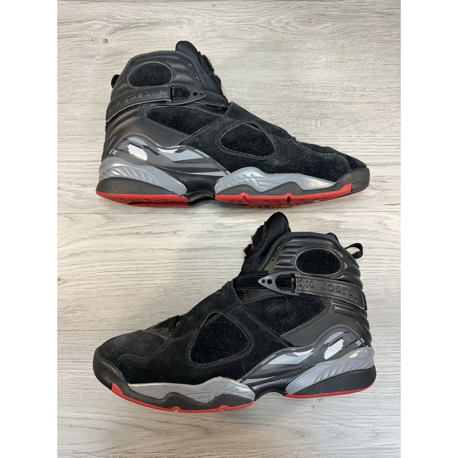 Jordan Brand Air Jordan 8 Retro Bred - Size 12 Size US 12 / EU 45 - 2 Thumbnail