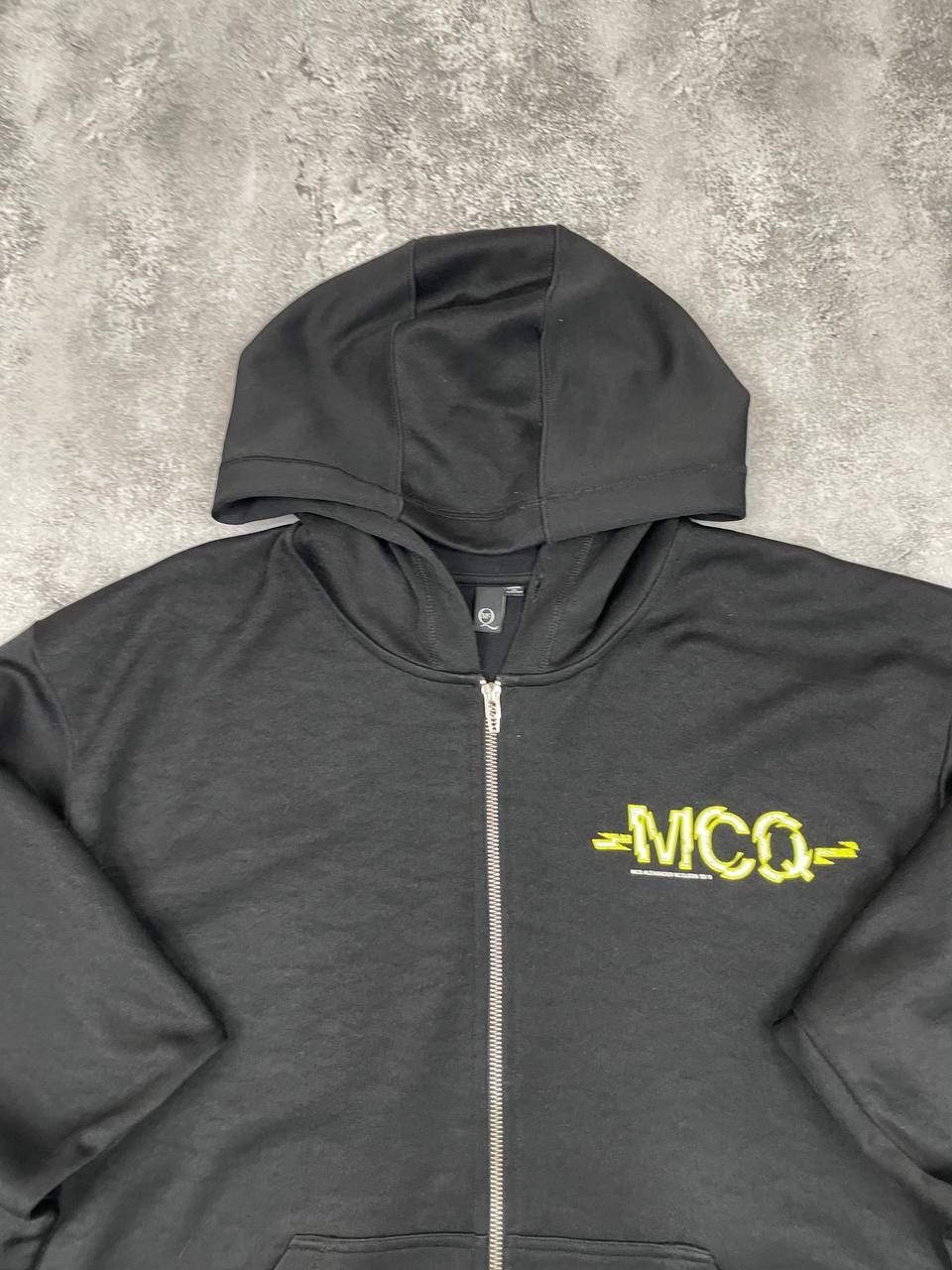 McQ Alexander McQueen McQ Alexander McQueen Men Cotton Zip Hoodie Black Size XL Size US XL / EU 56 / 4 - 2 Thumbnail