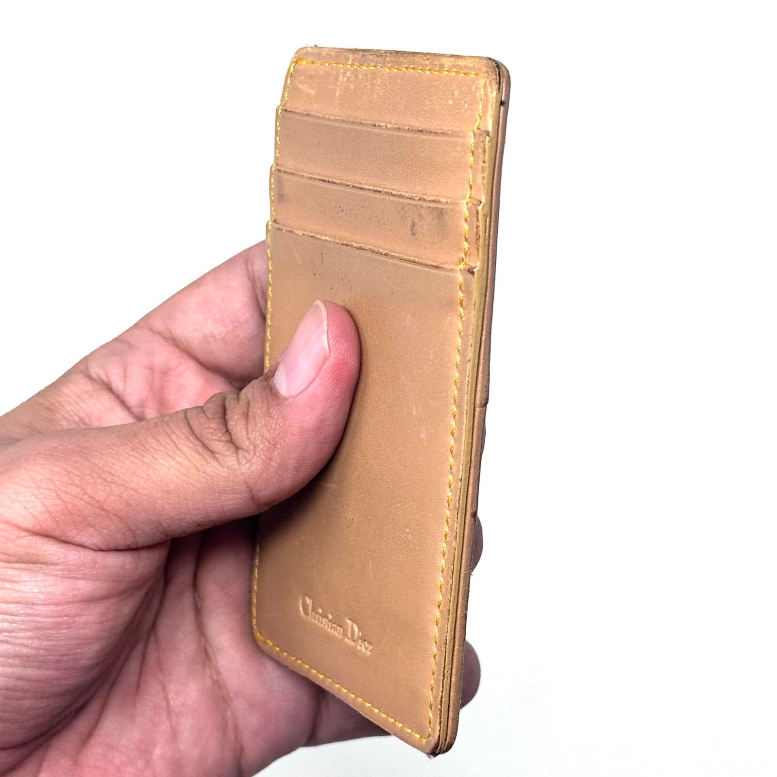 Dior Dior Denim Cardholder Wallet Size ONE SIZE - 7 Thumbnail
