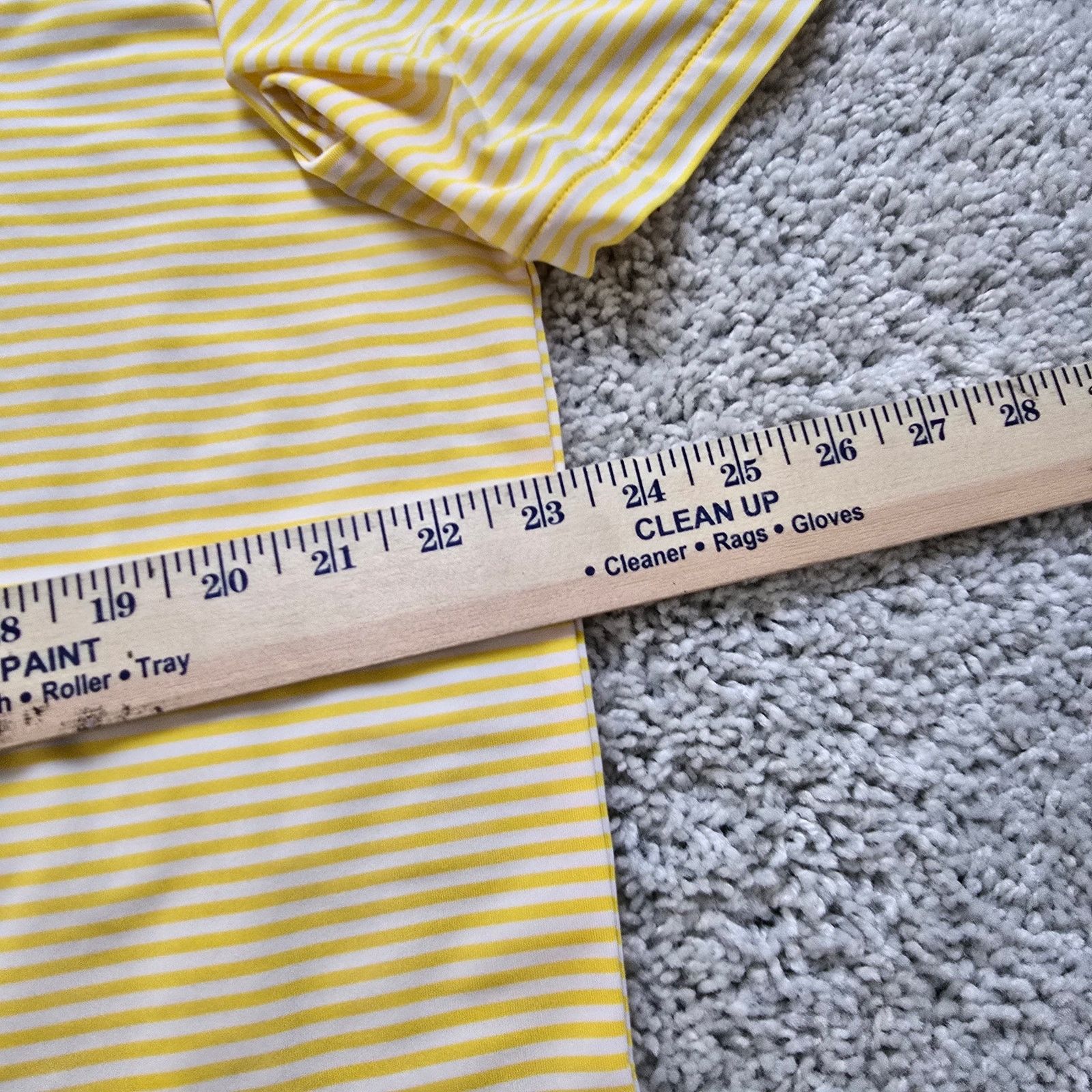 Other RLX Ralph Lauren Sport Golfing Polo NWT Yellow Stripe L L Size US L / EU 52-54 / 3 - 6 Thumbnail