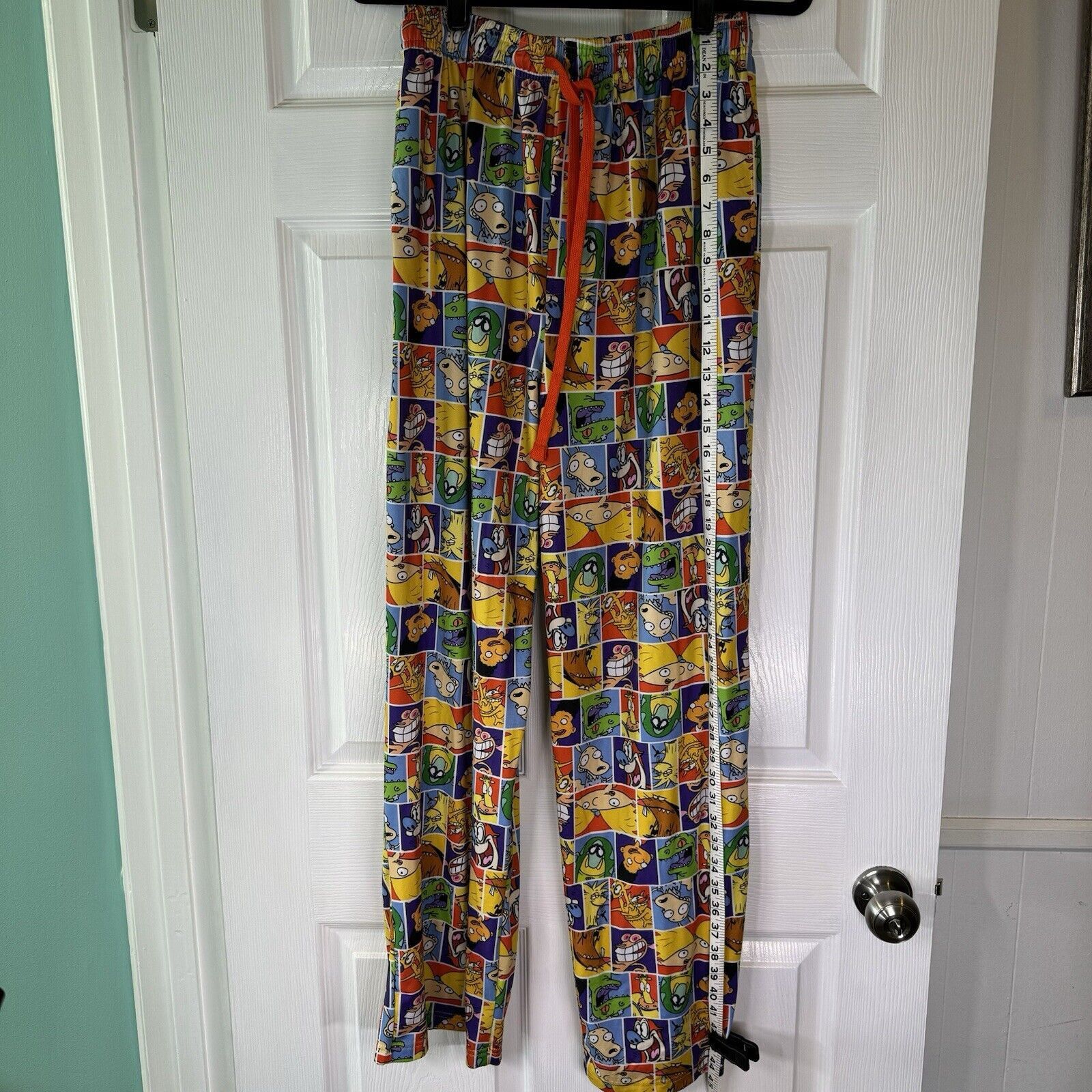 Nickelodeon Nickelodeon Nicktoons L All Over Print Pajama Pants Lounge Size US 29 - 10 Thumbnail