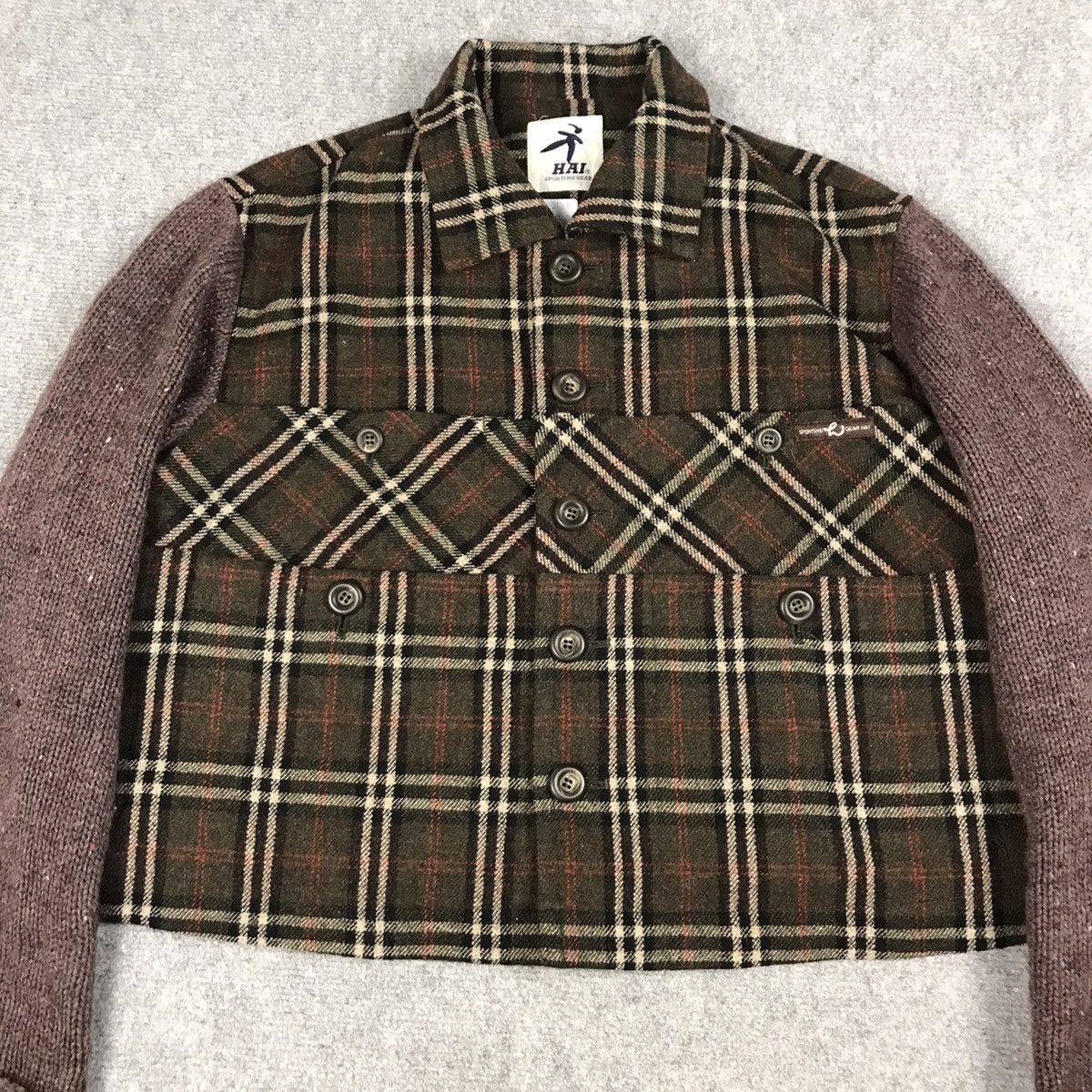 Hai Sporting Gear HAI SPORTING GEAR X ISSEY MIYAKE OVERSIZED CROPPED JACKET Size US M / EU 48-50 / 2 - 2 Thumbnail