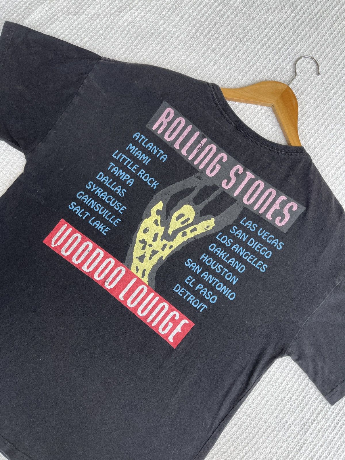 Band Tees Last Drop🔥Rare🔥Vintage THE ROLLING STONES Voodoo Lounge Tee Size US L / EU 52-54 / 3 - 7 Thumbnail