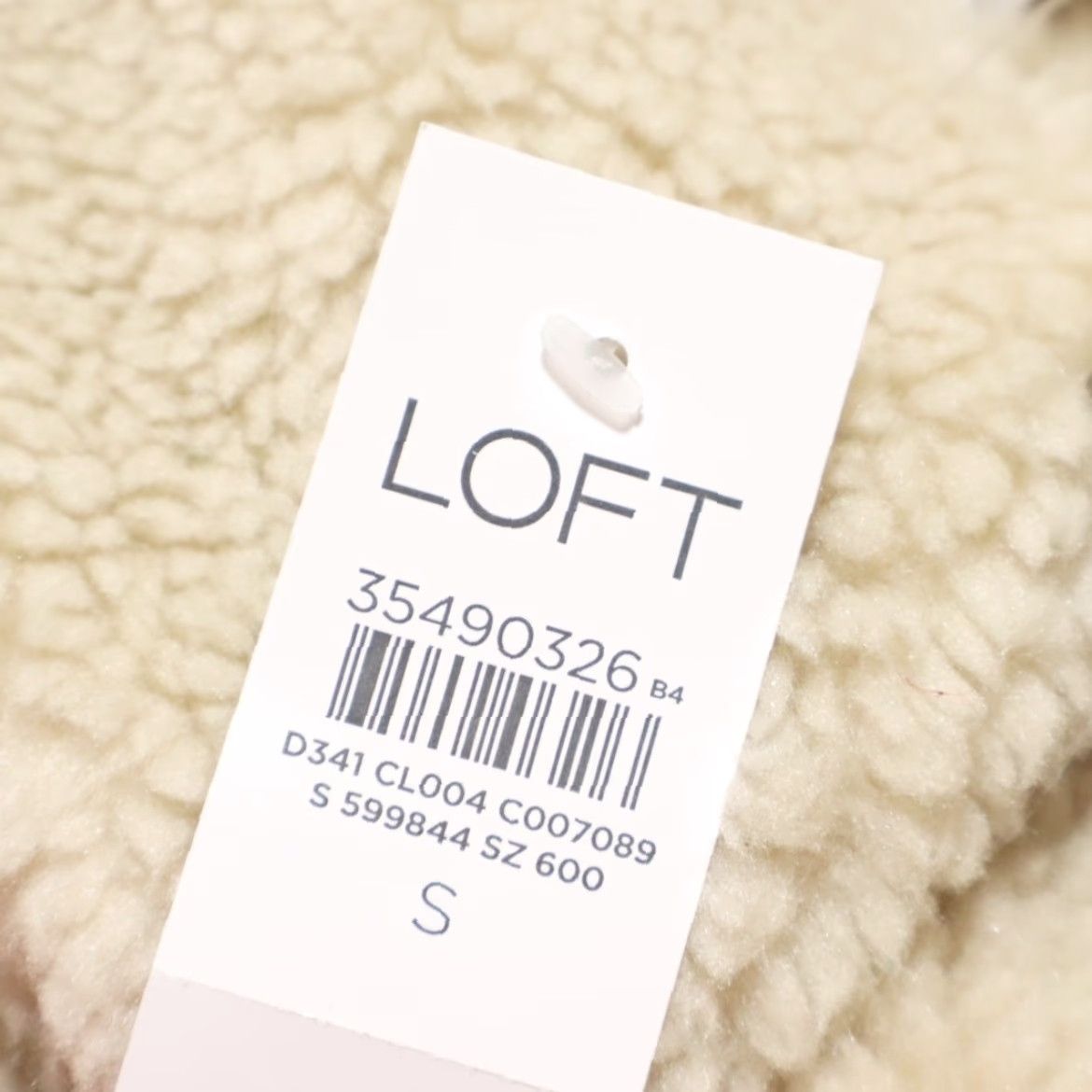 Loft VINTAGE Loft Sherpa Fleece Toggle Coat Jacket Sand Women's S Size S / US 4 / IT 40 - 6 Thumbnail