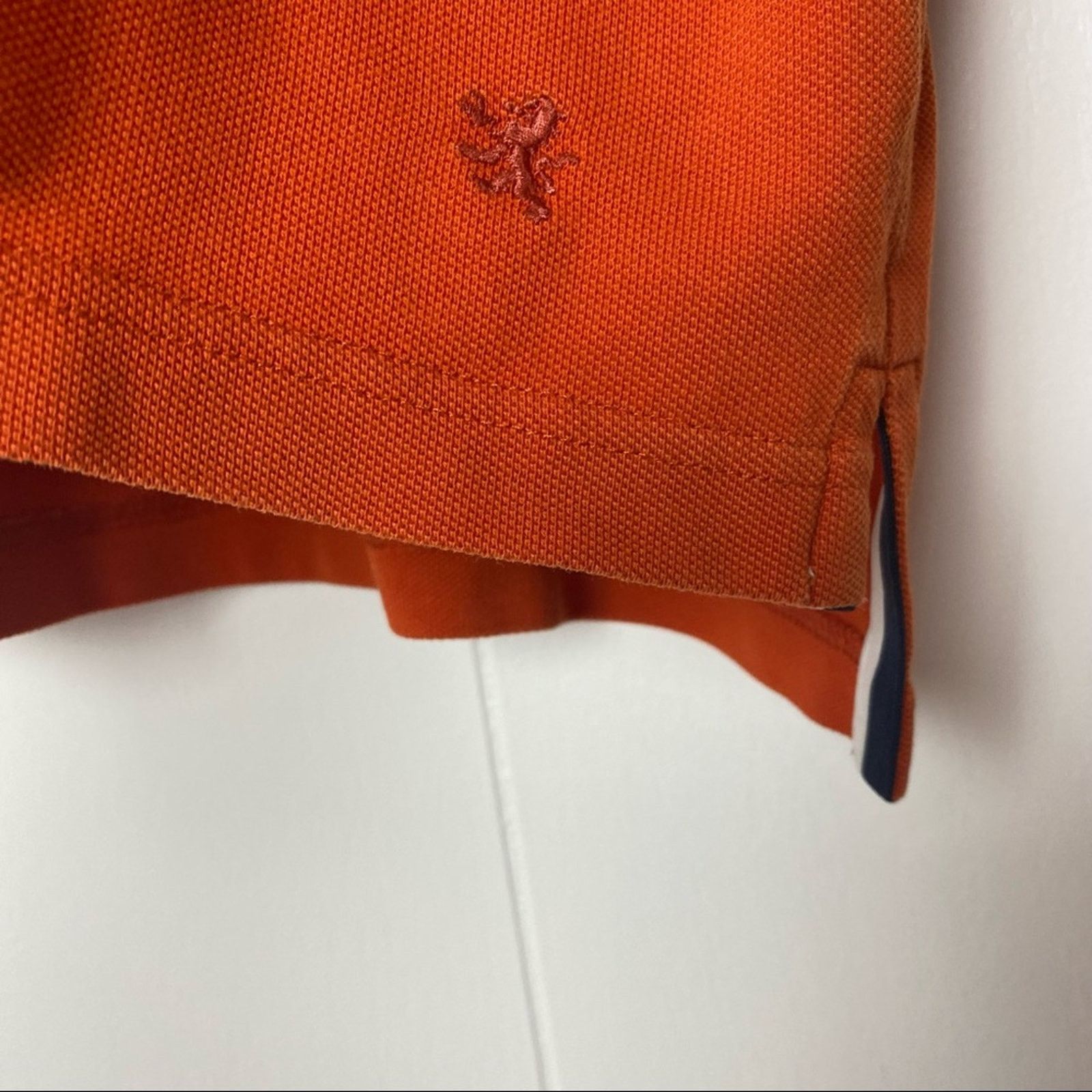 Express Express Pumpkin Pique Polo Shirt Men’s Size Large Size US L / EU 52-54 / 3 - 7 Thumbnail
