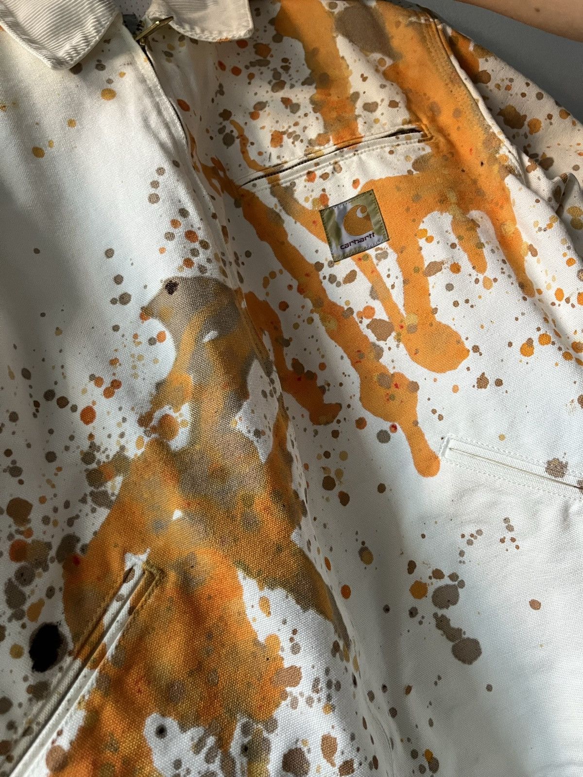Carhartt Wip Custom carhartt jacket Size US L / EU 52-54 / 3 - 4 Thumbnail