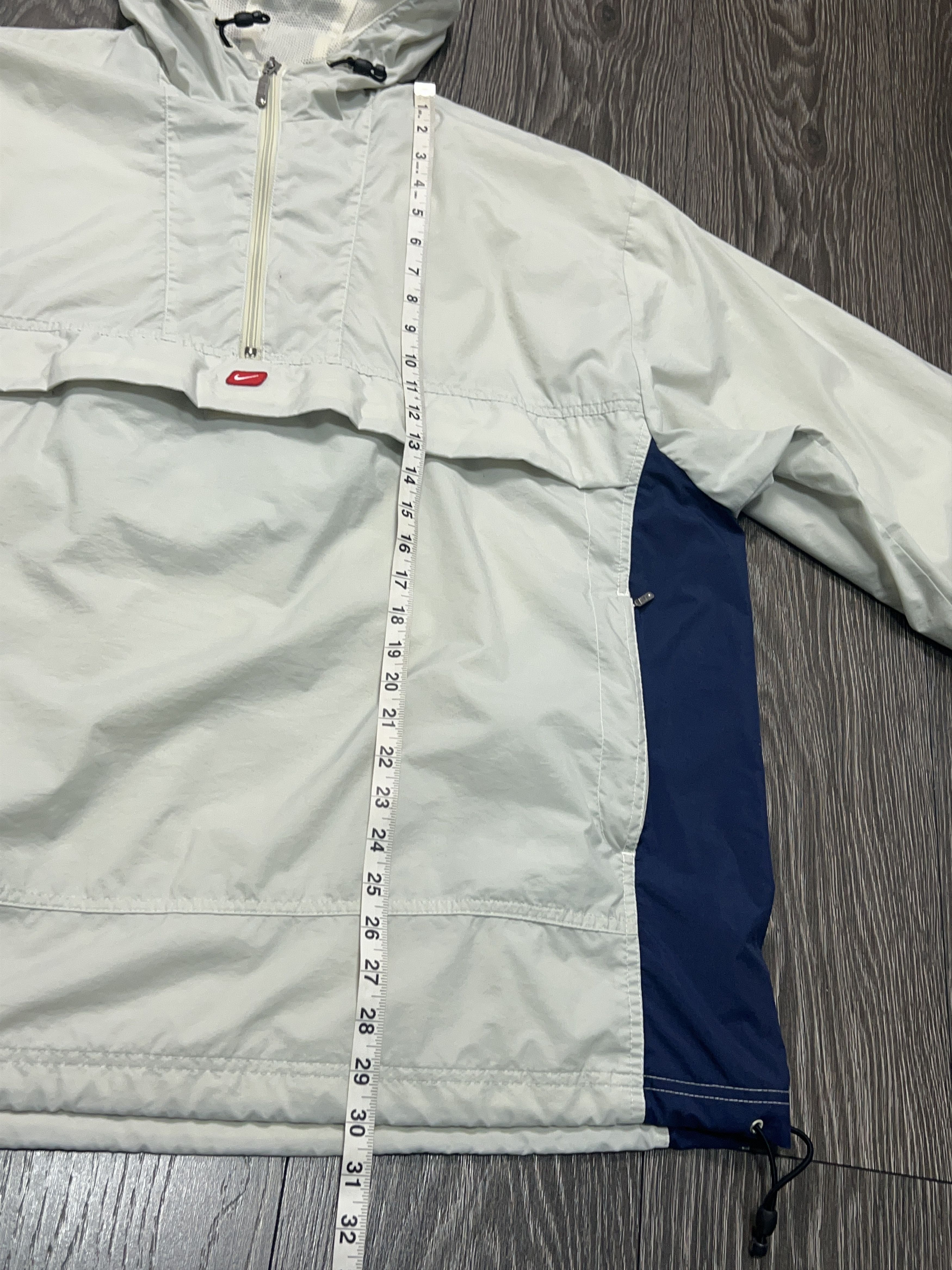 Nike Embroidery Swoosh Logo Anorak Windbreaker Jacket Y2K Size XL Size US XL / EU 56 / 4 - 13 Thumbnail