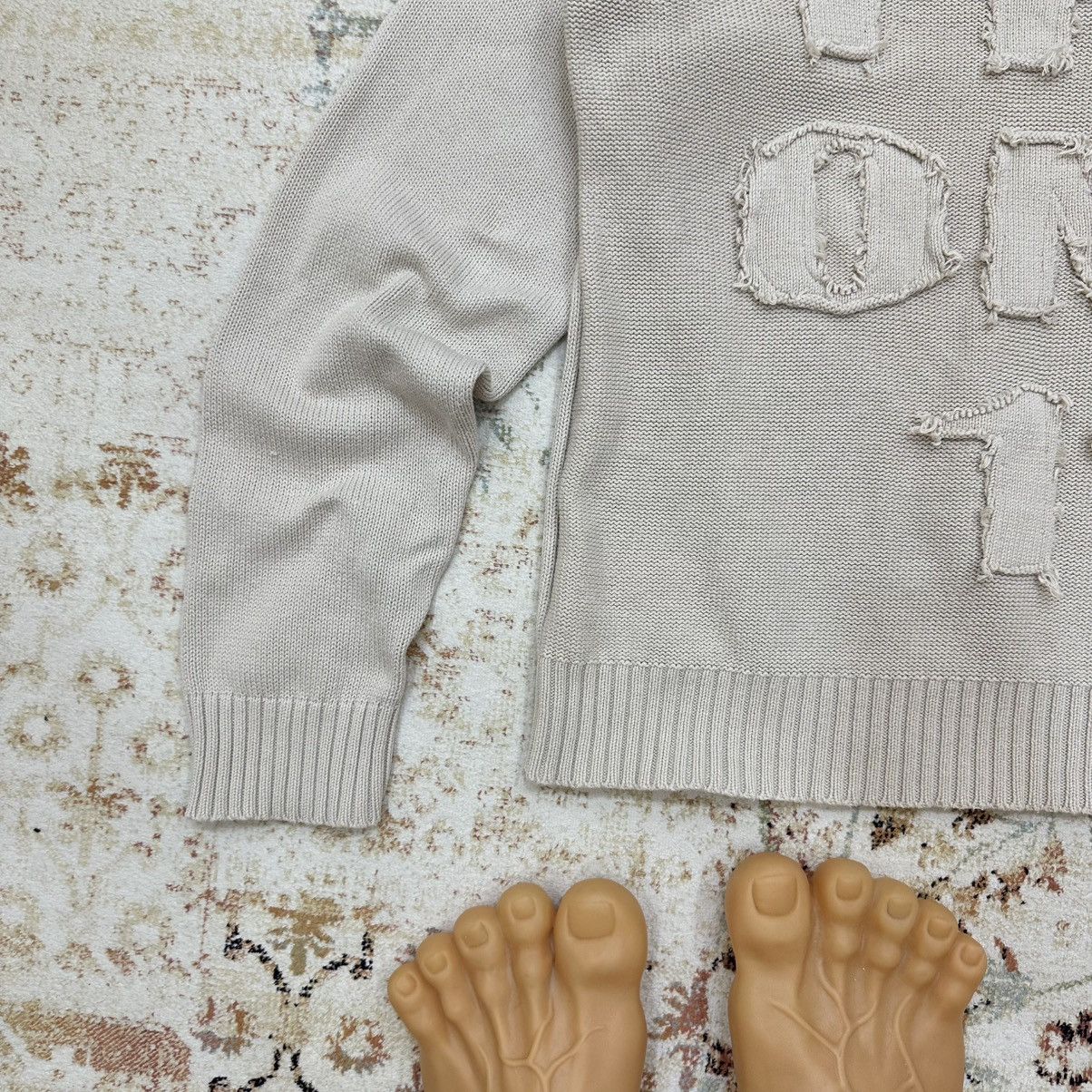 If Six Was Nine × Le Grande Bleu (L.G.B.) Vintage Japanese Style Knit sweater Grunge Avantgarde Y2K Size US L / EU 52-54 / 3 - 3 Thumbnail