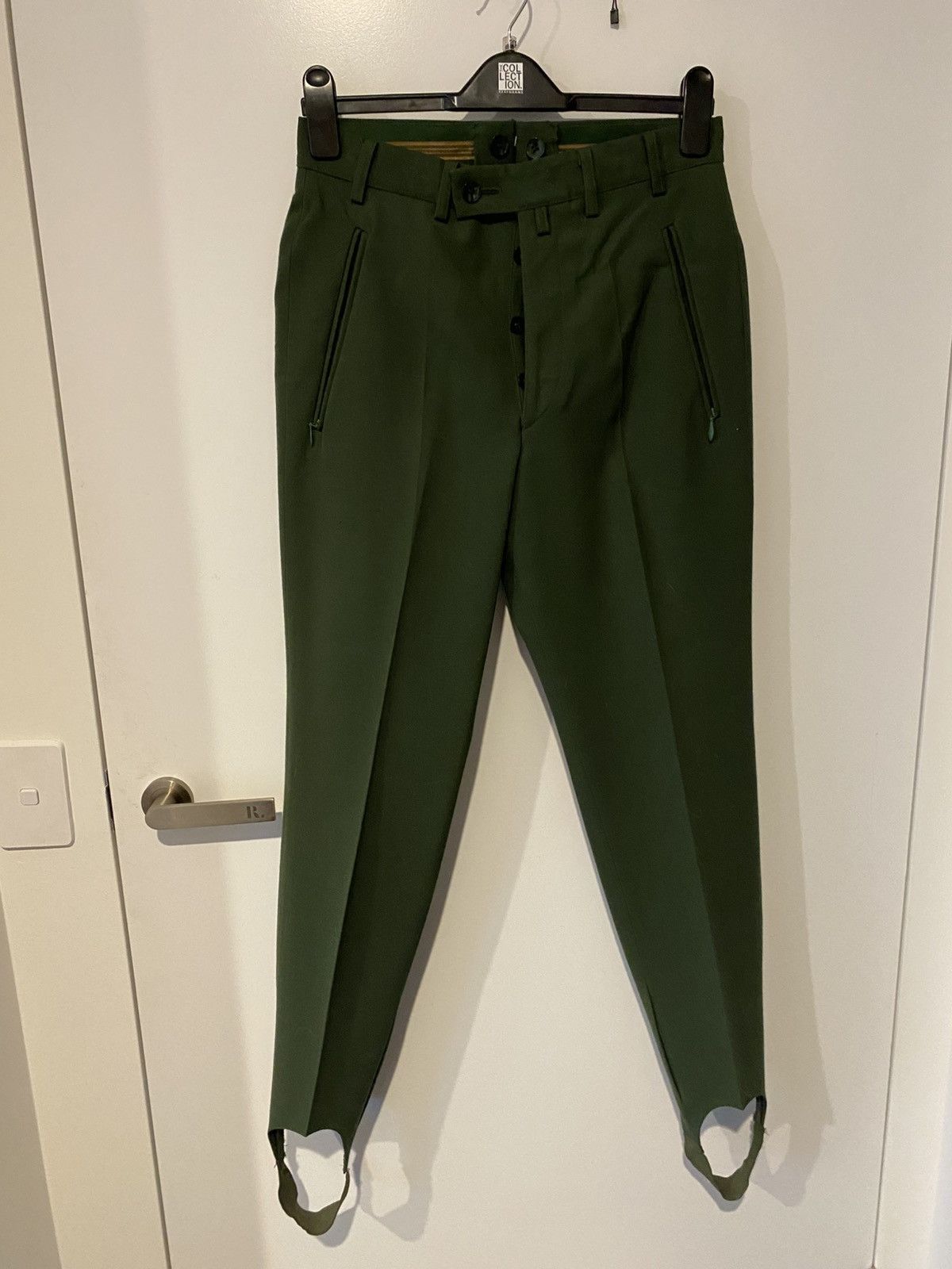 Vintage German Army Surplus Formal Military Pants Size 44S - 1 Thumbnail