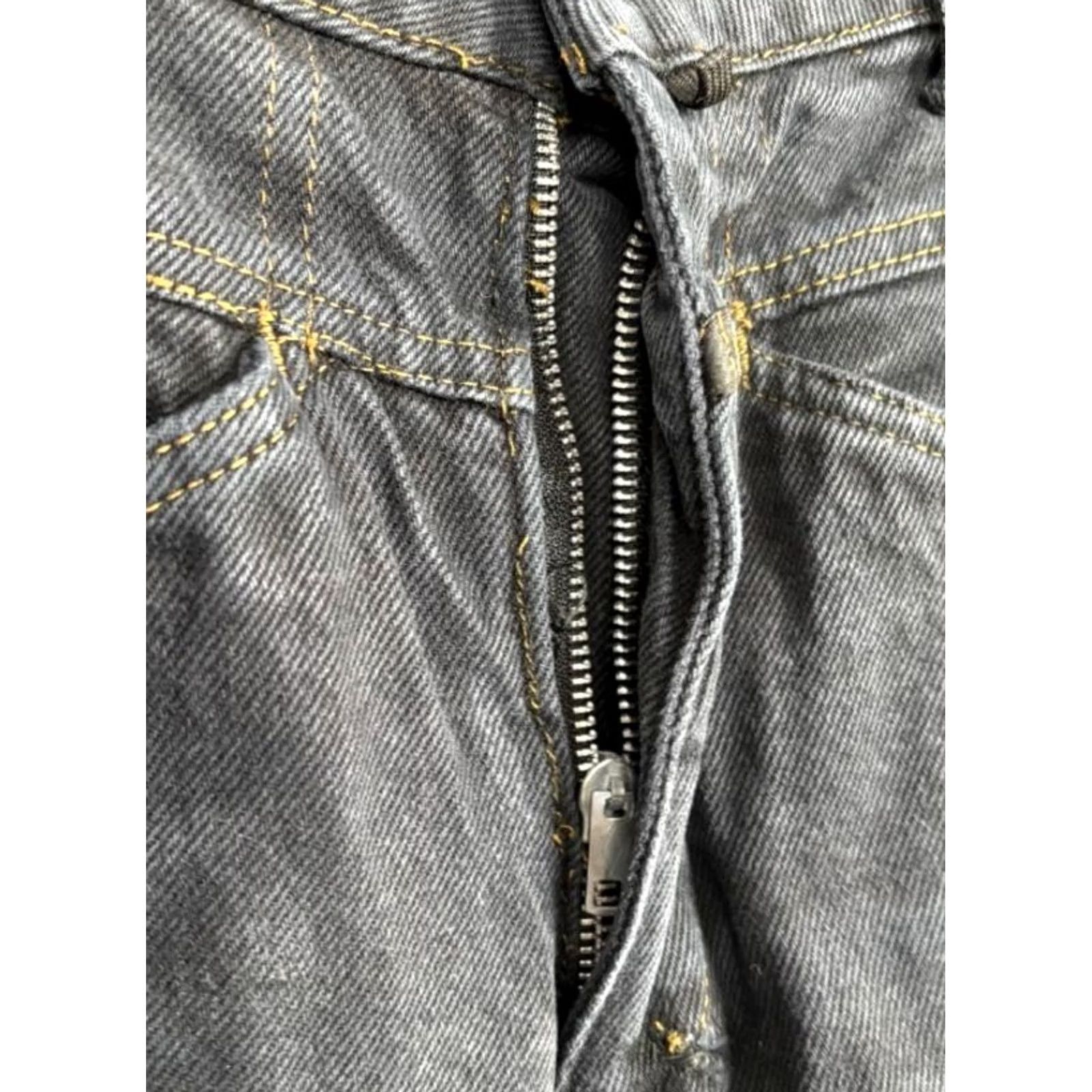 CLOSED Closed Black Denim Jeans 28 Straight Leg Stretch Belt Loop Women's Jeans Regular Size 28 Black Color Clothing Size 28" / US 6 / IT 42 - 6 Thumbnail