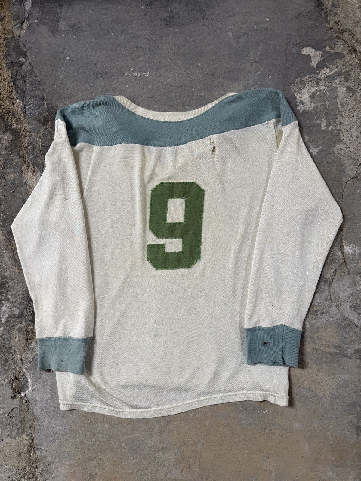 Vintage Very Rare 1960’s Cannabis Leafs Jersey Size US L / EU 52-54 / 3 - 2 Thumbnail